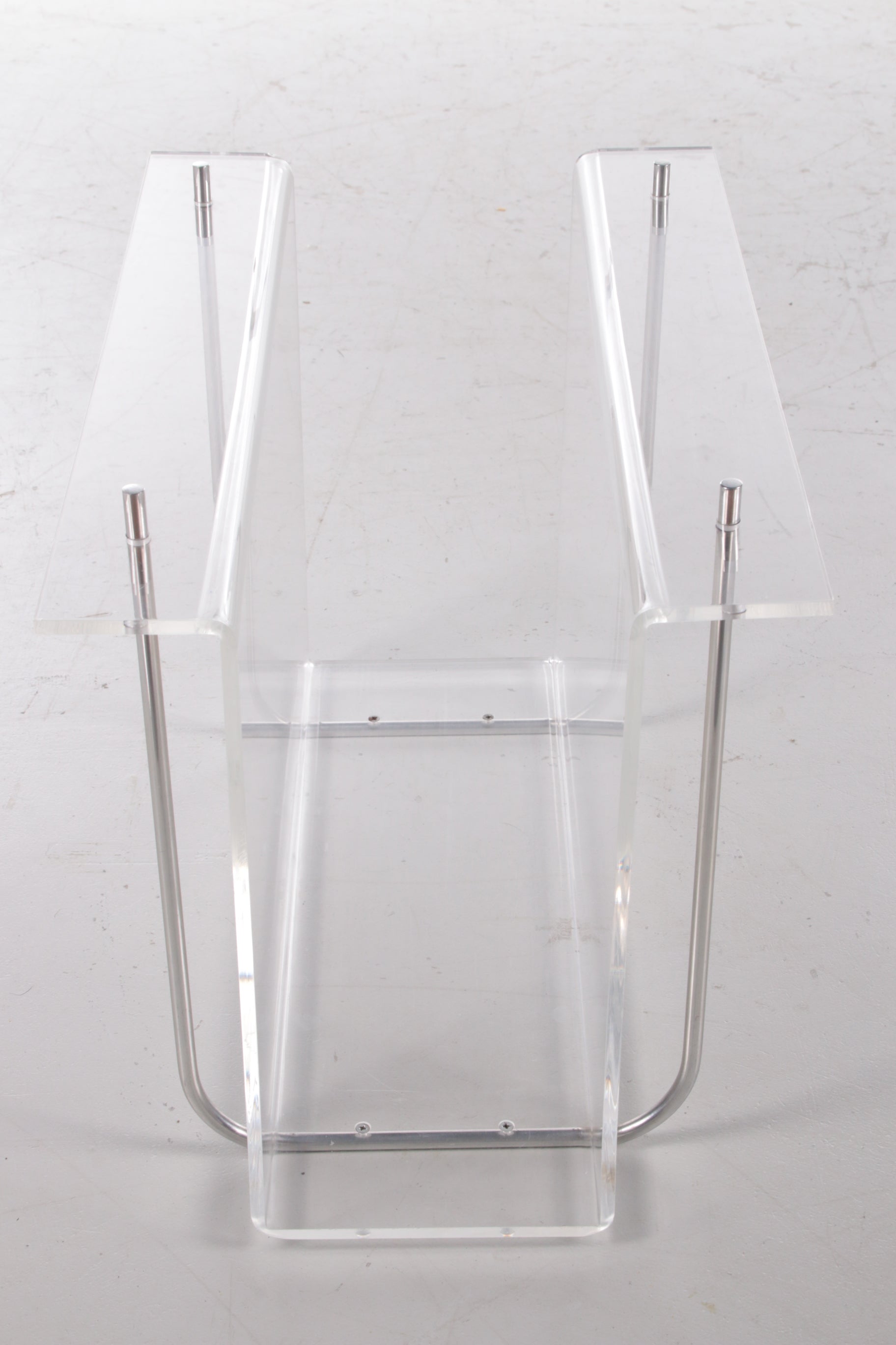 Plexiglas Magazijnrek met metalen accenten,1
