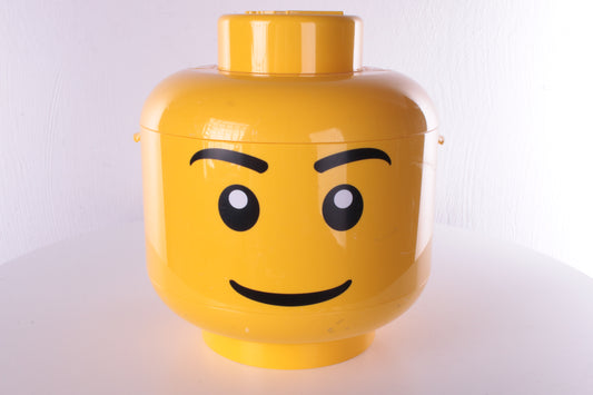 Vintage LEGO Head Storage Box - Fun and Functional Organizer