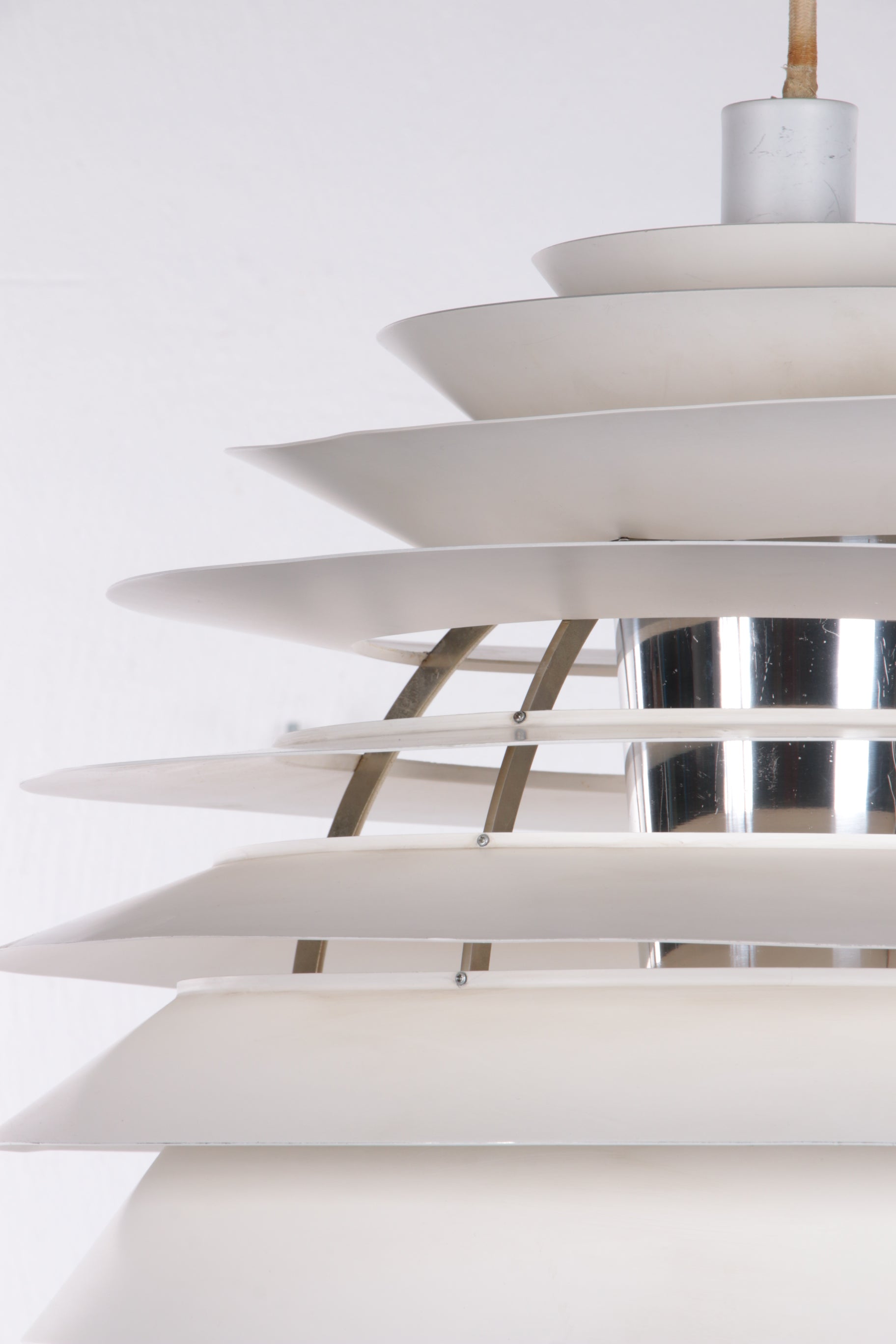 Deens Design Louis Poulsen Ph Louvre Hanglamp jaren60