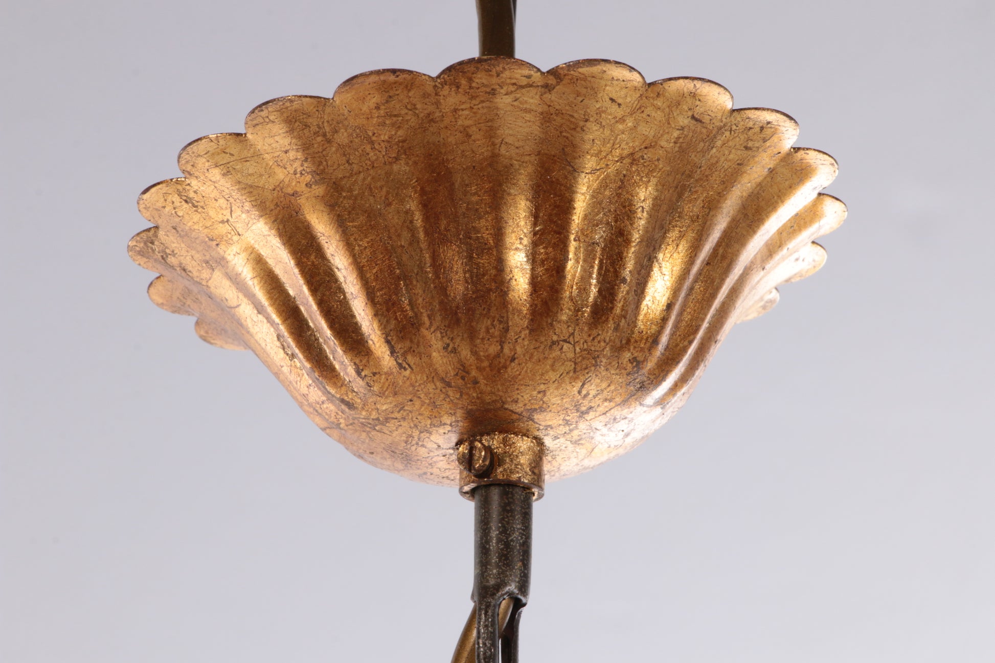 Grote Hanglamp Ontwerp van Hans Kogl,1970 Italie.