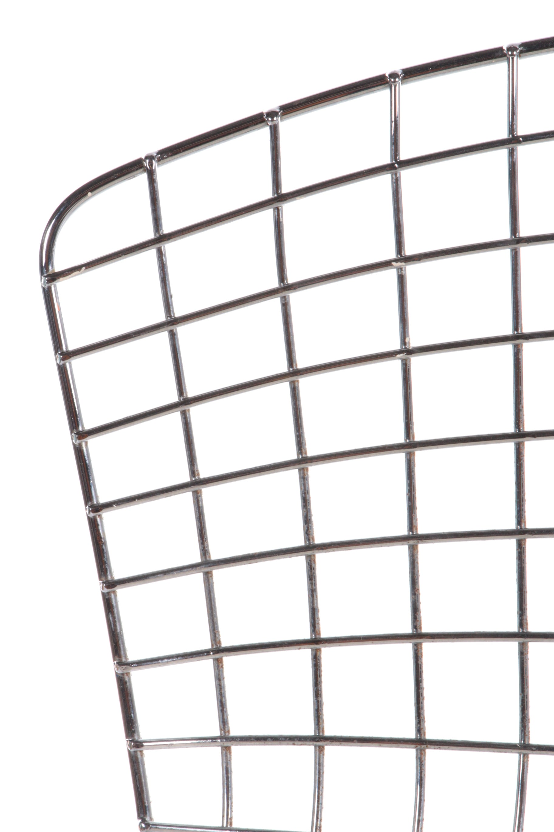 Knoll Bertoia Barkruk met mooi orgineel kussentje,1970