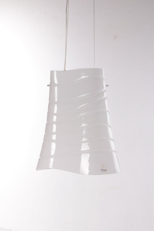 Italiaanse Hanglamp Murano glas gemaakt door AvMazzega,1990 Italie