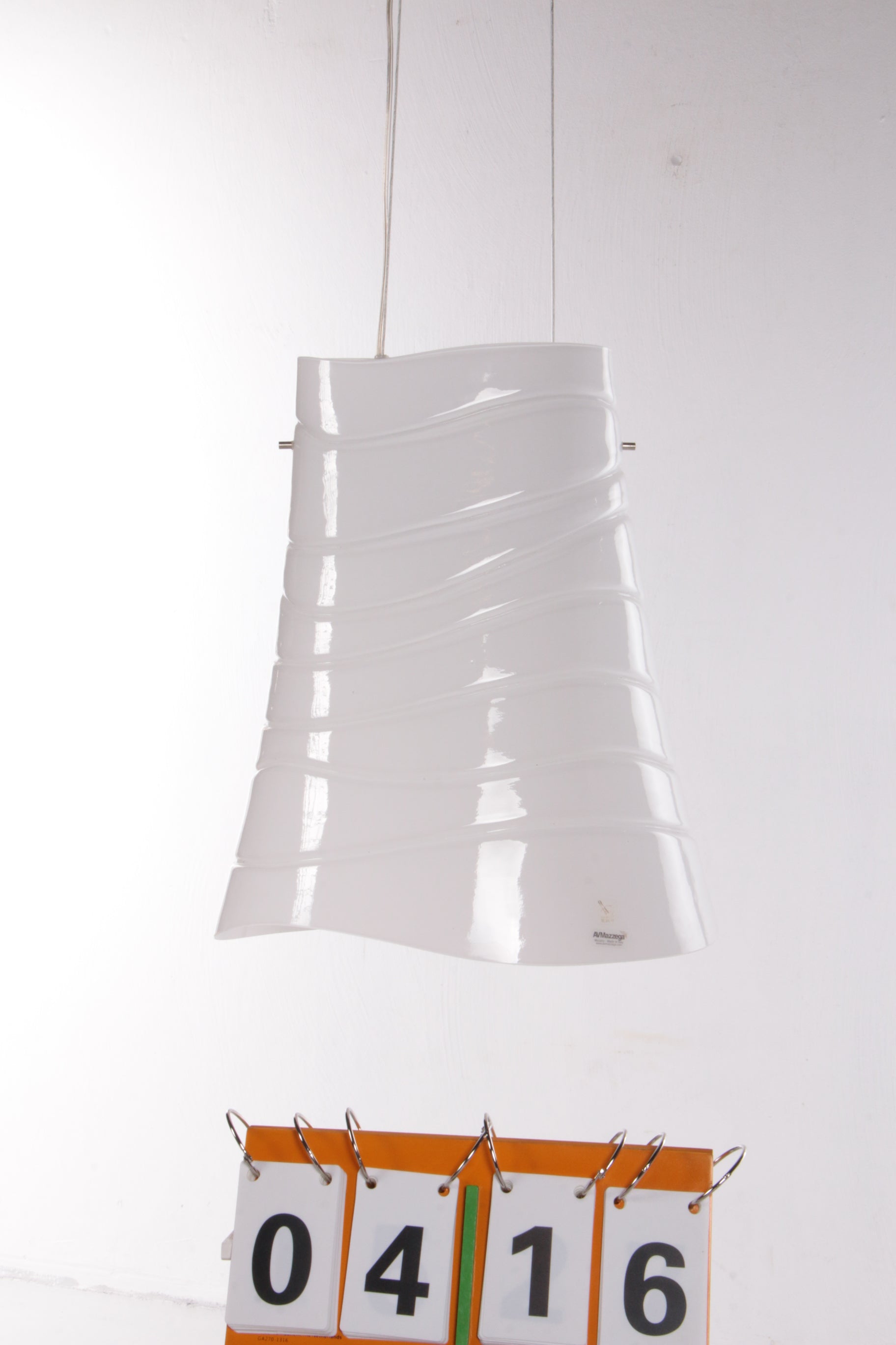 Italiaanse Hanglamp Murano glas gemaakt door AvMazzega,1990 Italie
