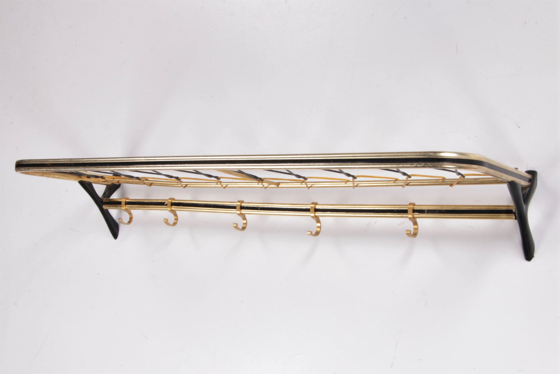 Wandkapstok Hollywood Regency stijl jaren60