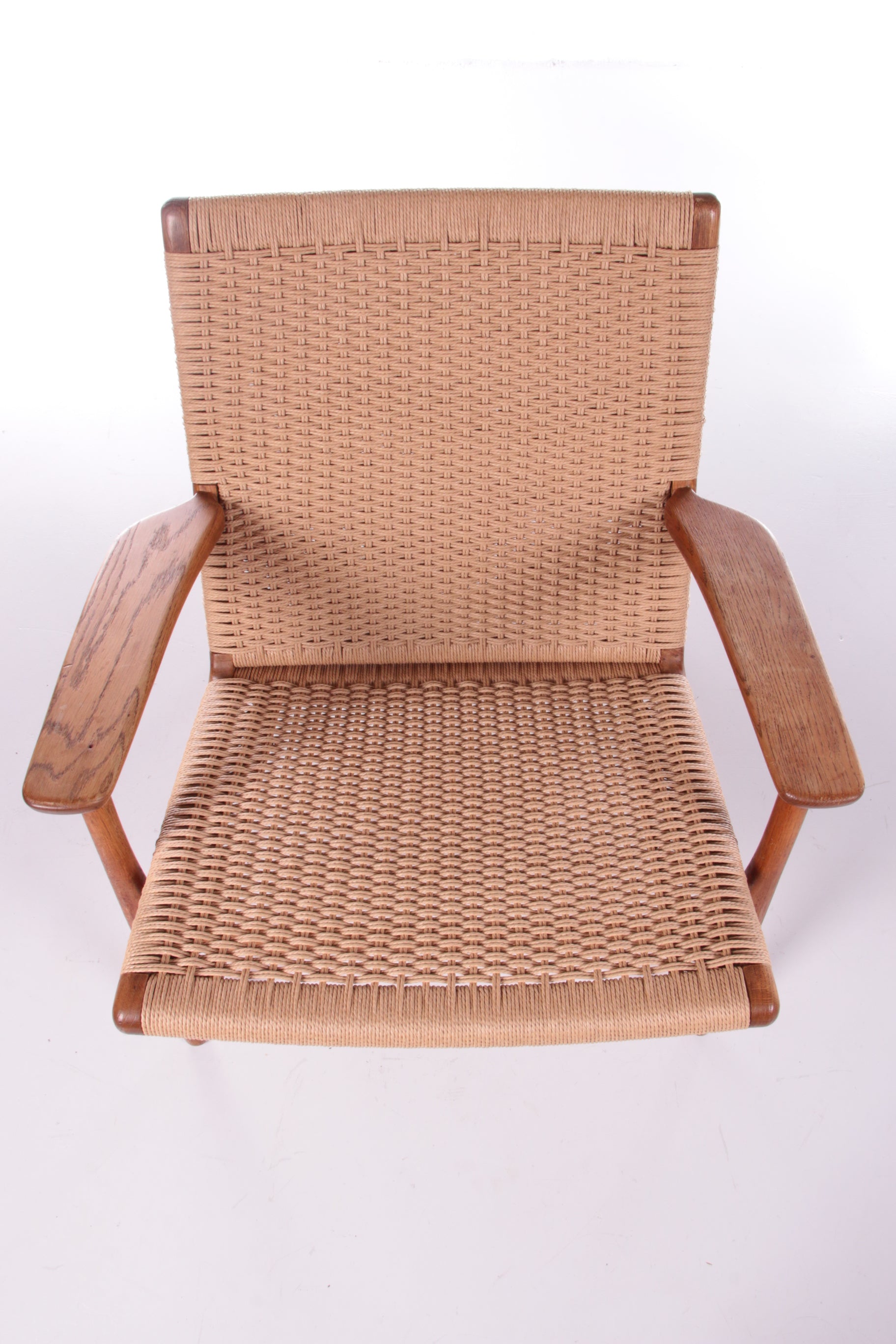 Lounge stoel van Hans Wegner Model Ch25 door Carl Hansen,1960