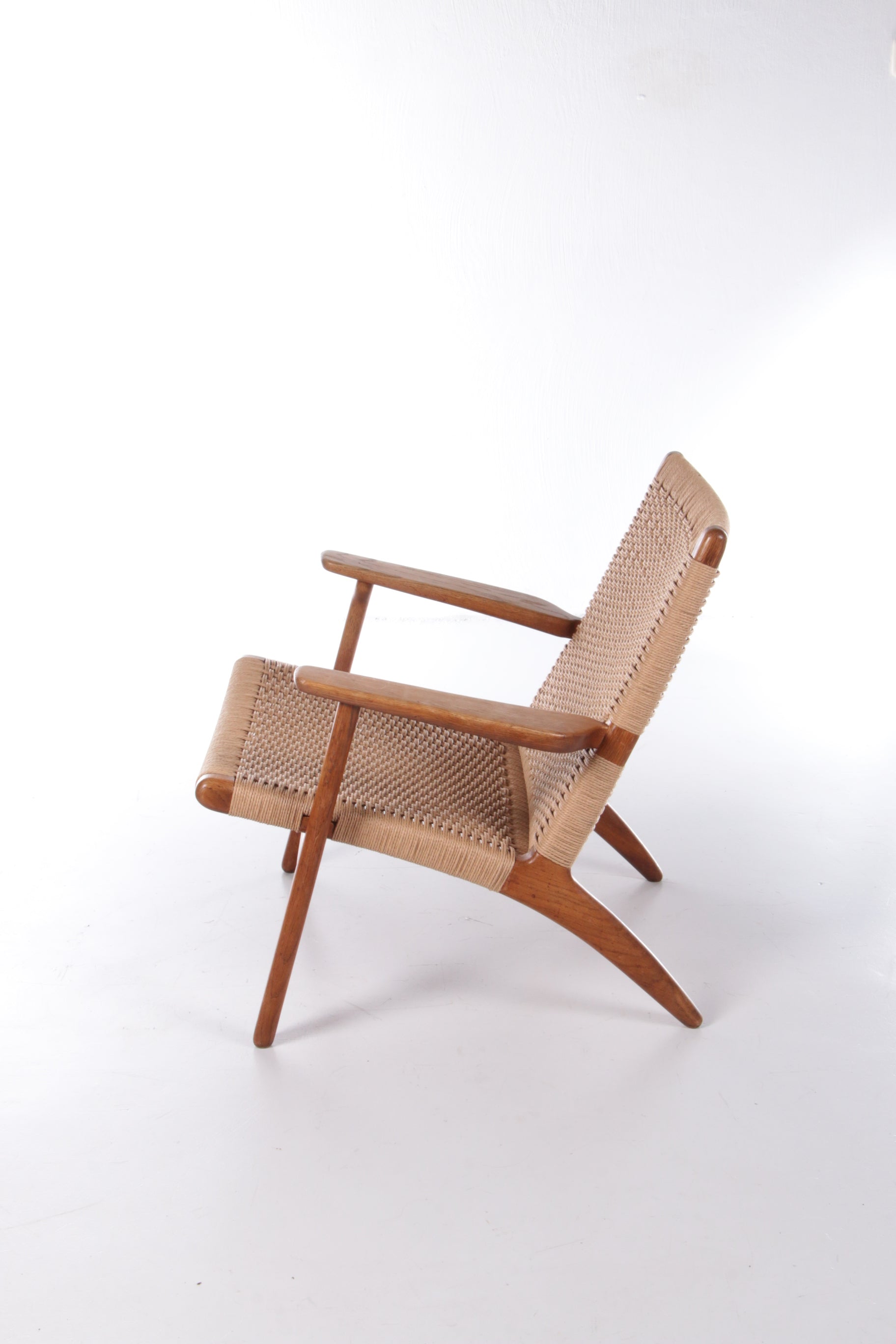 Lounge stoel van Hans Wegner Model Ch25 door Carl Hansen,1960