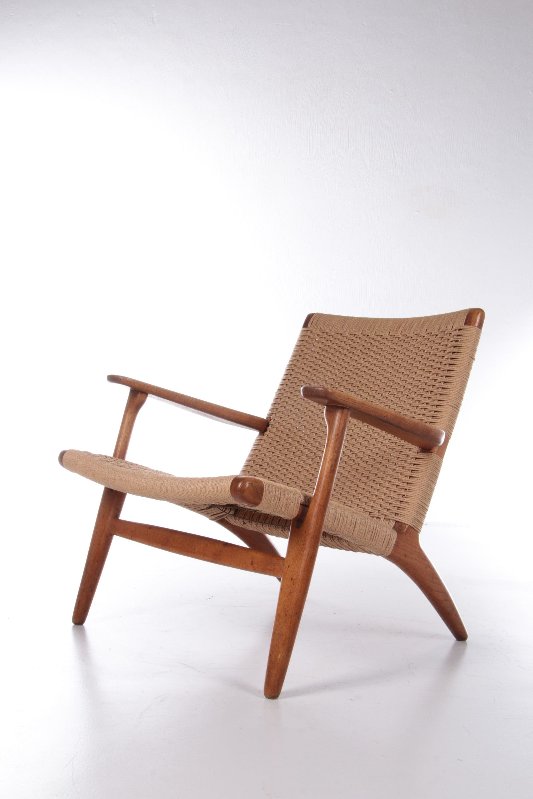 Lounge stoel van Hans Wegner Model Ch25 door Carl Hansen,1960