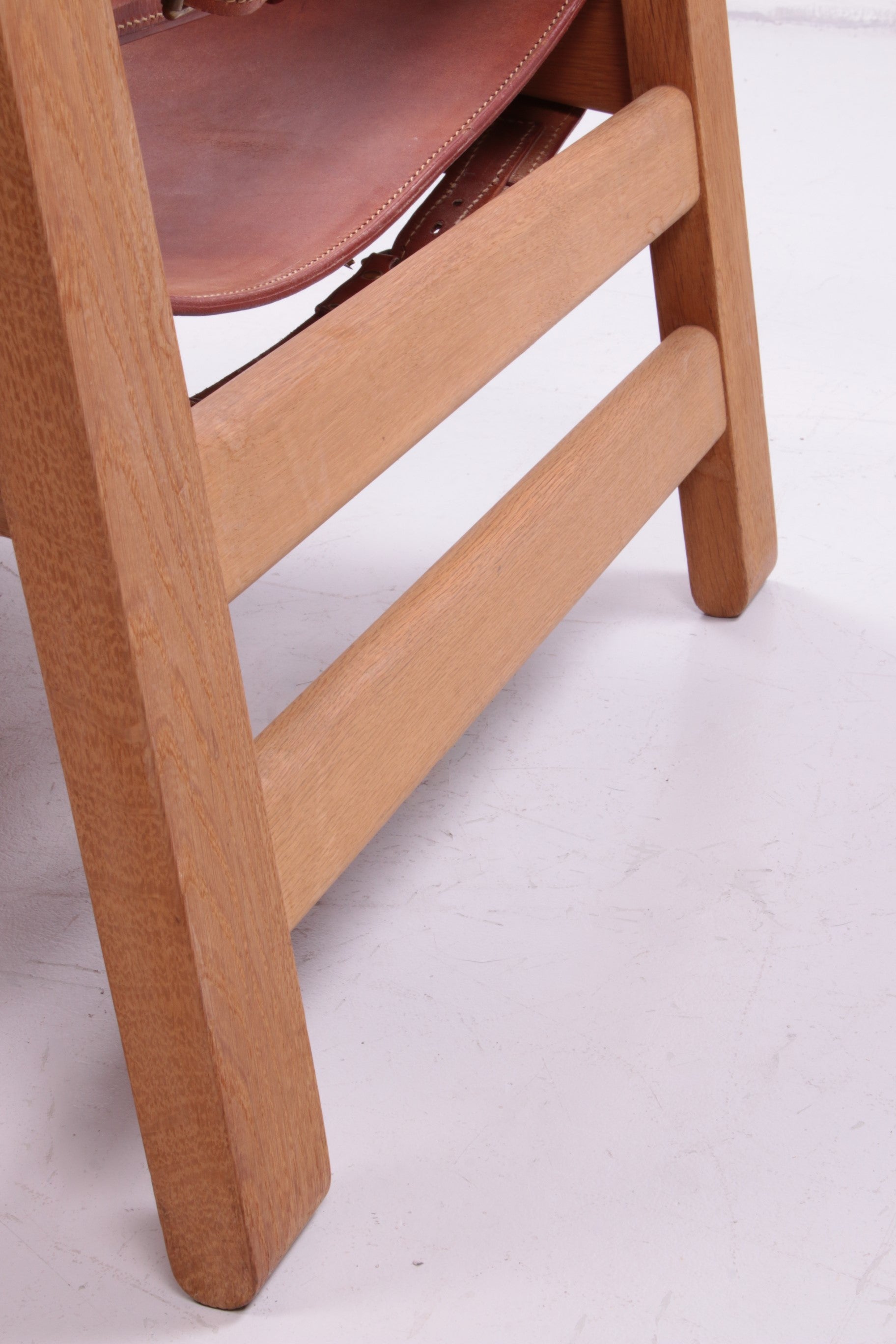 Design stoel van Borge Mogensen ook wel Spanisch chair genoemd,1960 Denemarken.