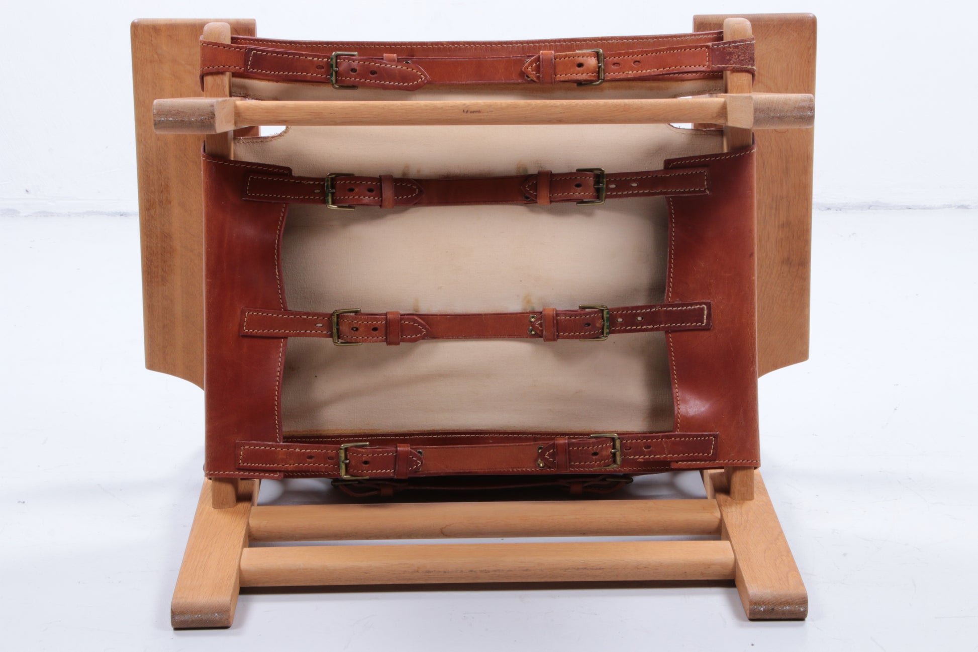 Design stoel van Borge Mogensen ook wel Spanisch chair genoemd,1960 Denemarken.