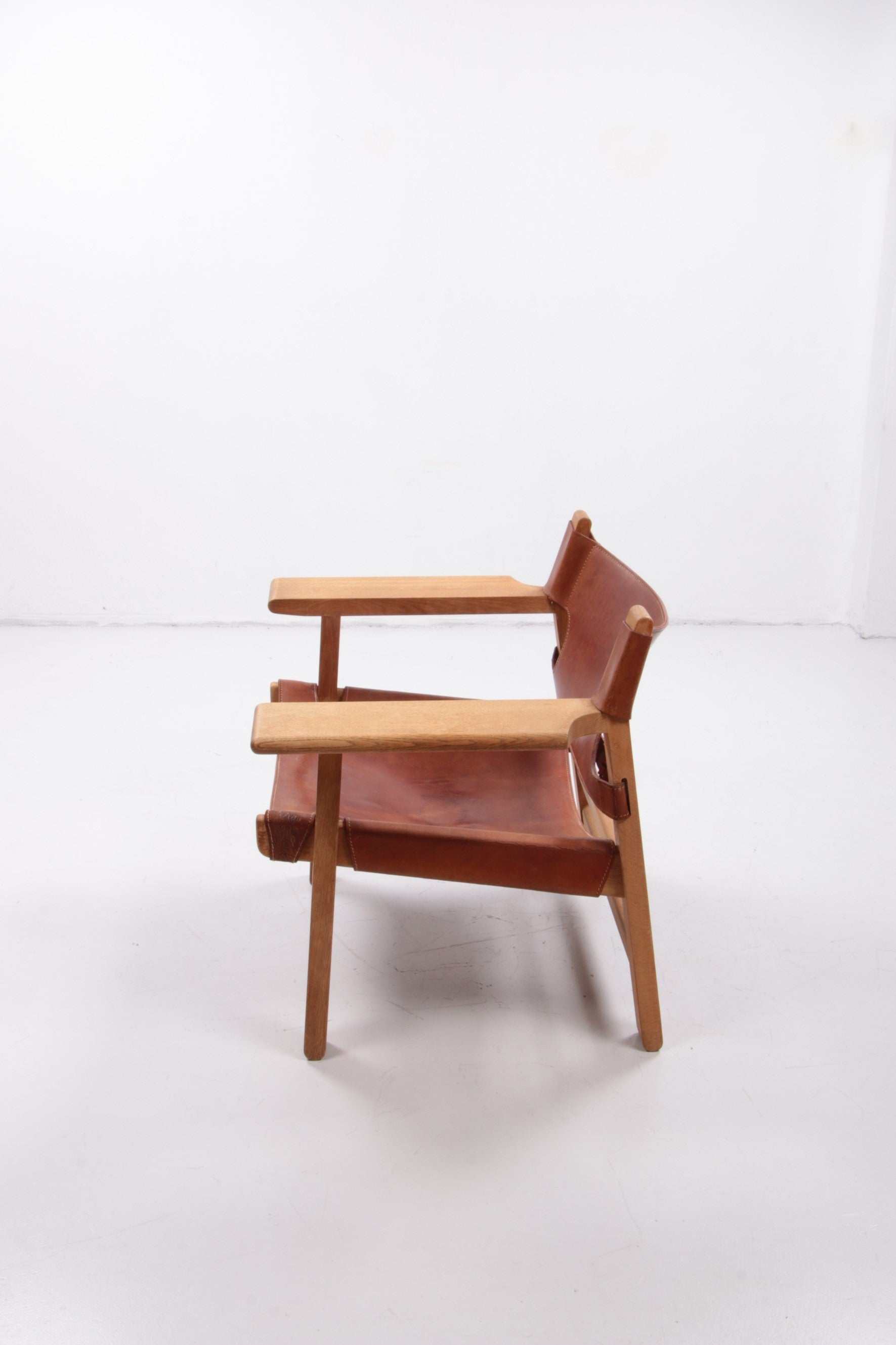 Design stoel van Borge Mogensen ook wel Spanisch chair genoemd,1960 Denemarken.