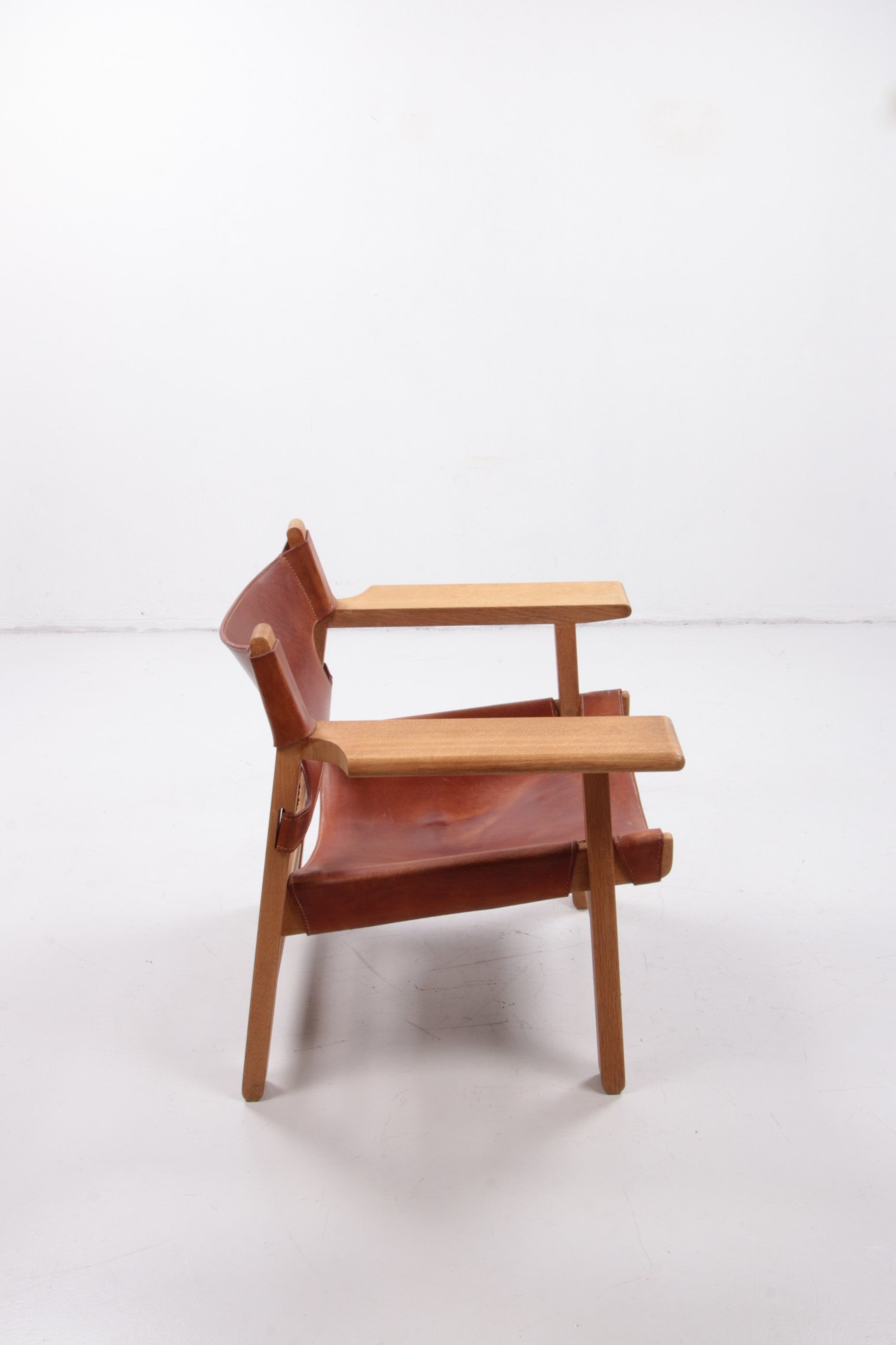 Design stoel van Borge Mogensen ook wel Spanisch chair genoemd,1960 Denemarken.