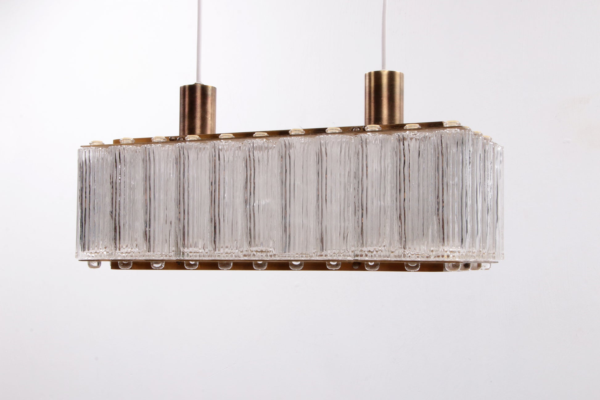 Zeldzame rechthoekige hanglamp Nordlys Light van Eric Warna