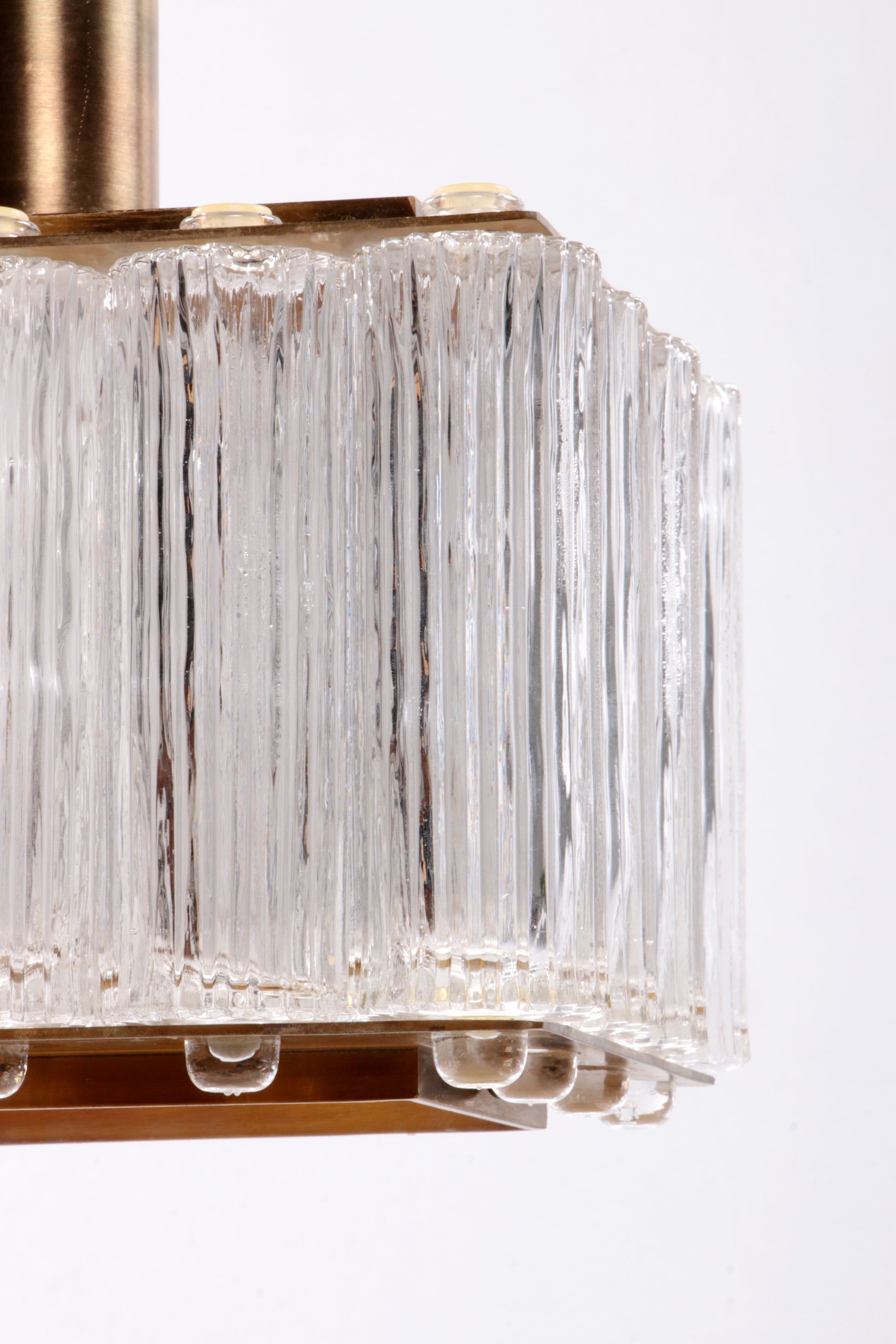 Zeldzame rechthoekige hanglamp Nordlys Light van Eric Warna