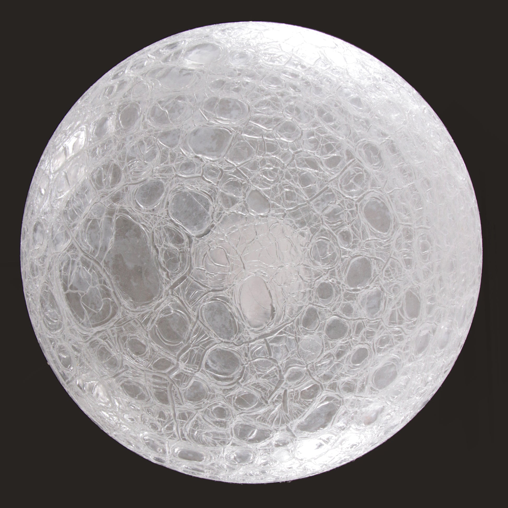 Glazen Globe Hanglamp van Doria Leuchten, 1970s
