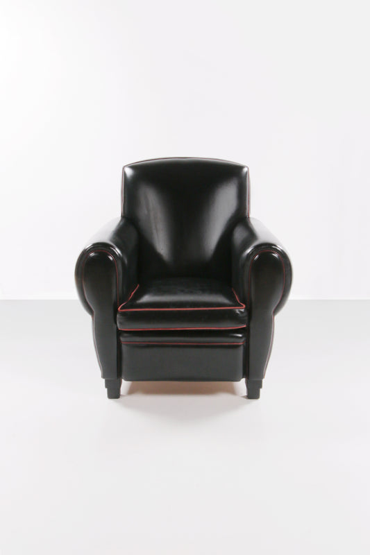 Zeer comfortabele en prachtige leren fauteuil van LA Lounge Atelier.