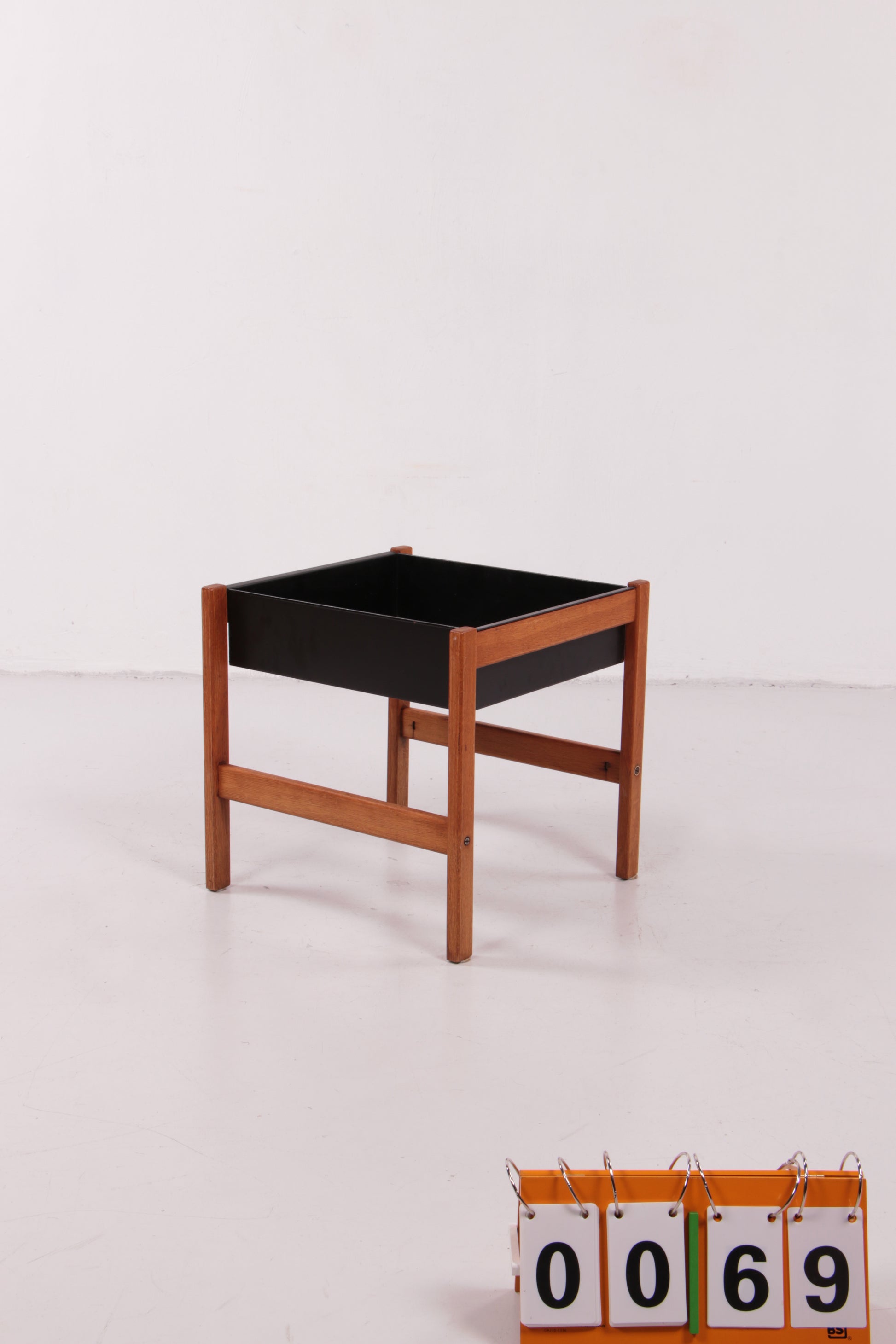 Deens Design teakhouten plantenbak.1960