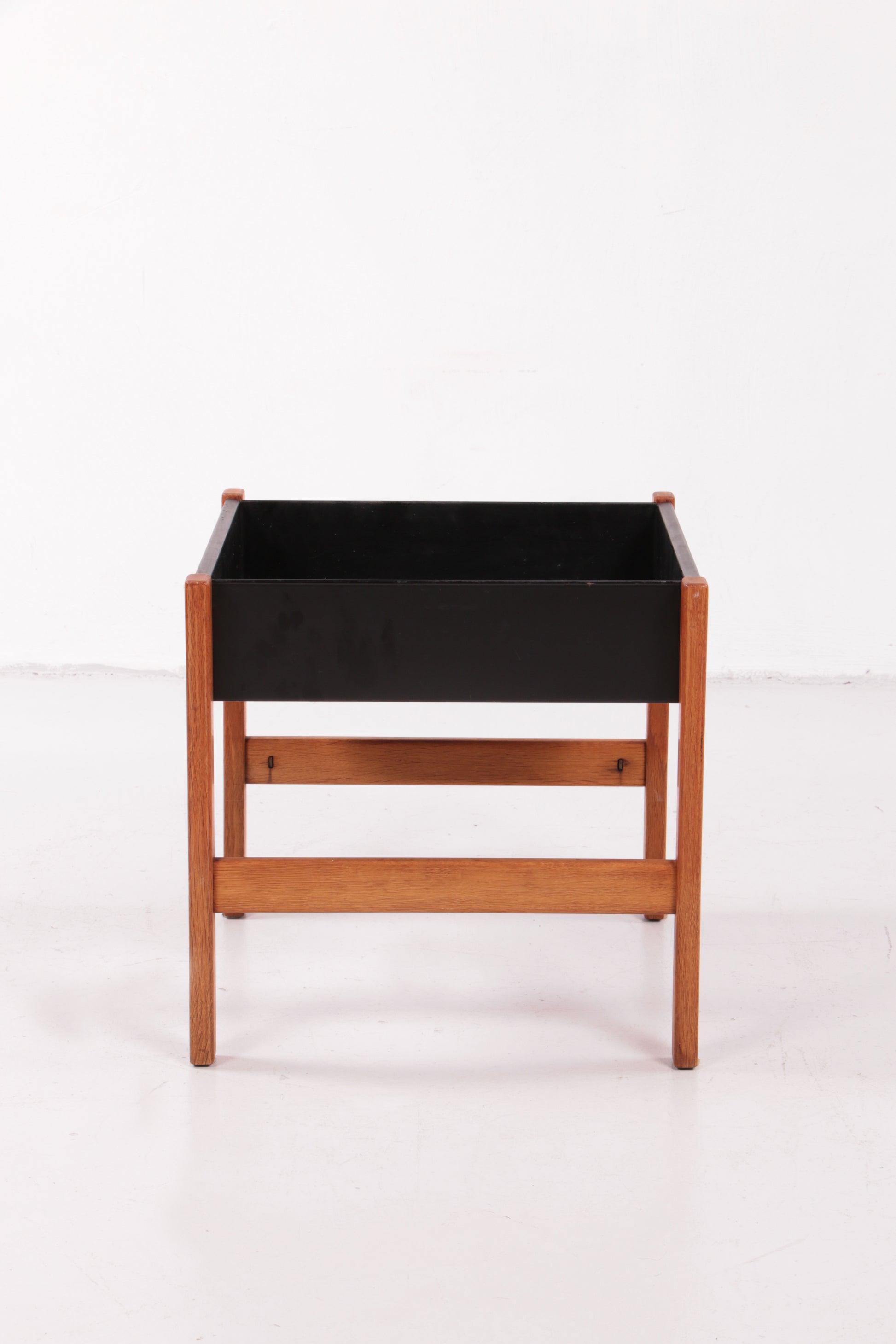 Deens Design teakhouten plantenbak.1960