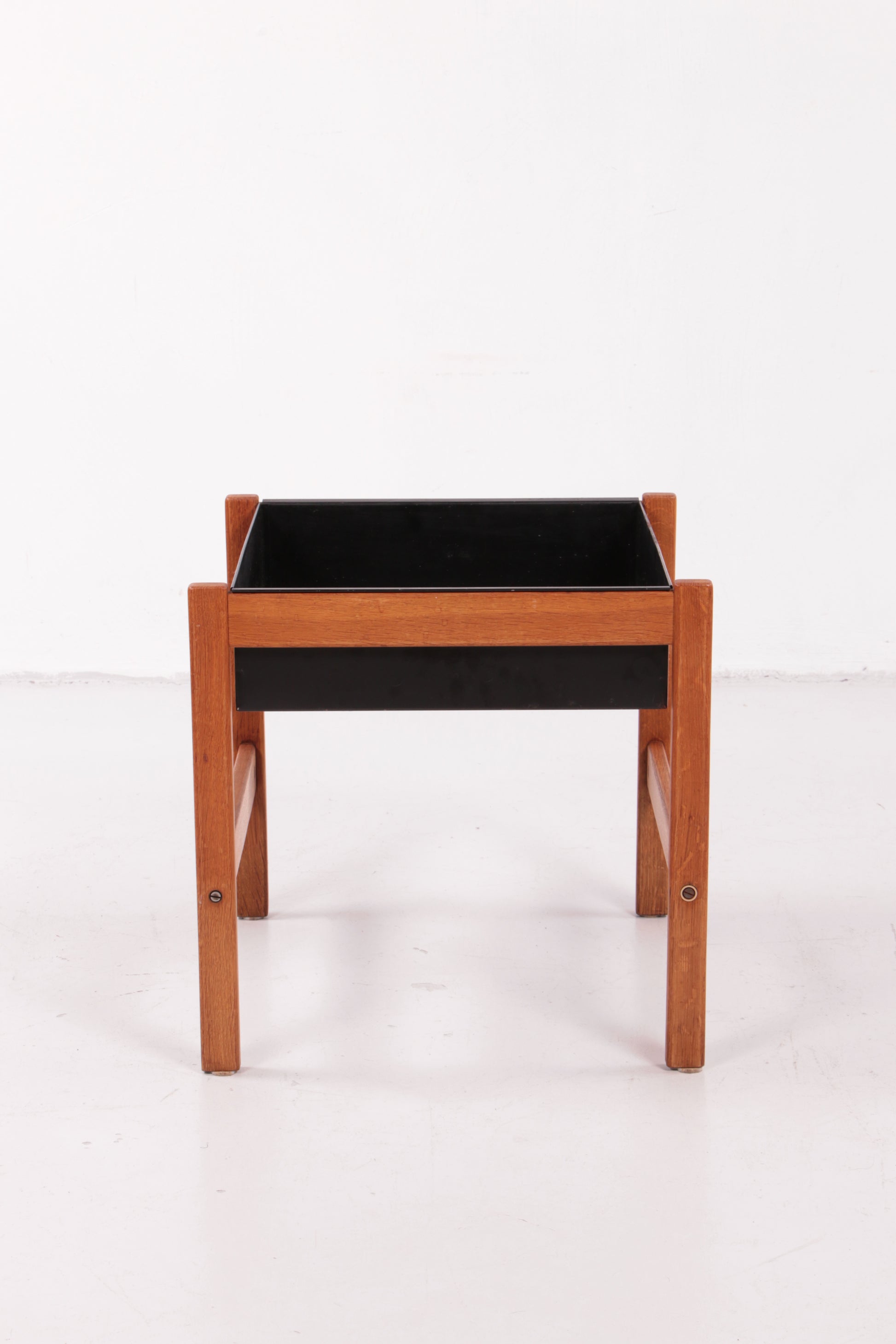 Deens Design teakhouten plantenbak.1960