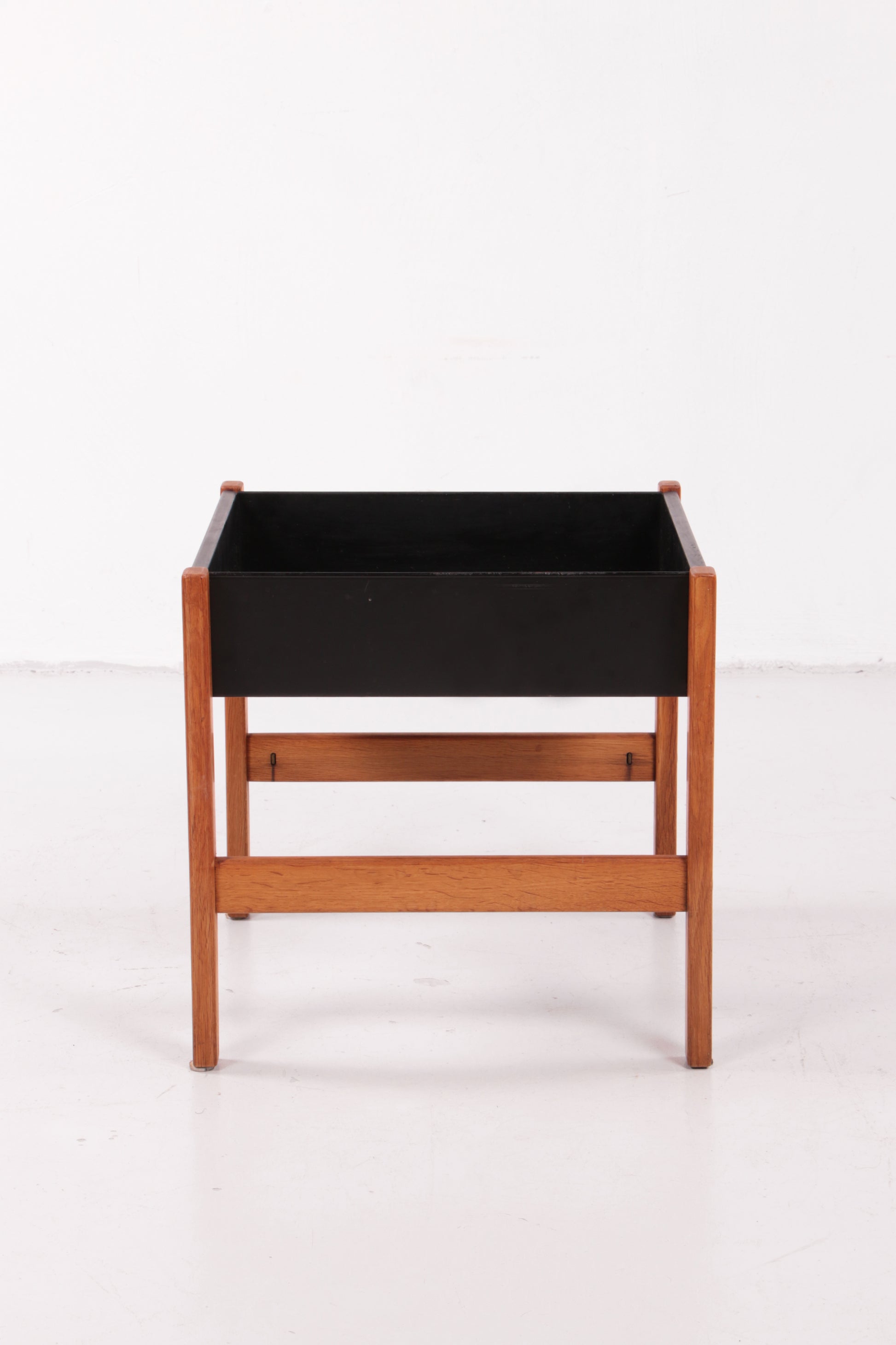 Deens Design teakhouten plantenbak.1960