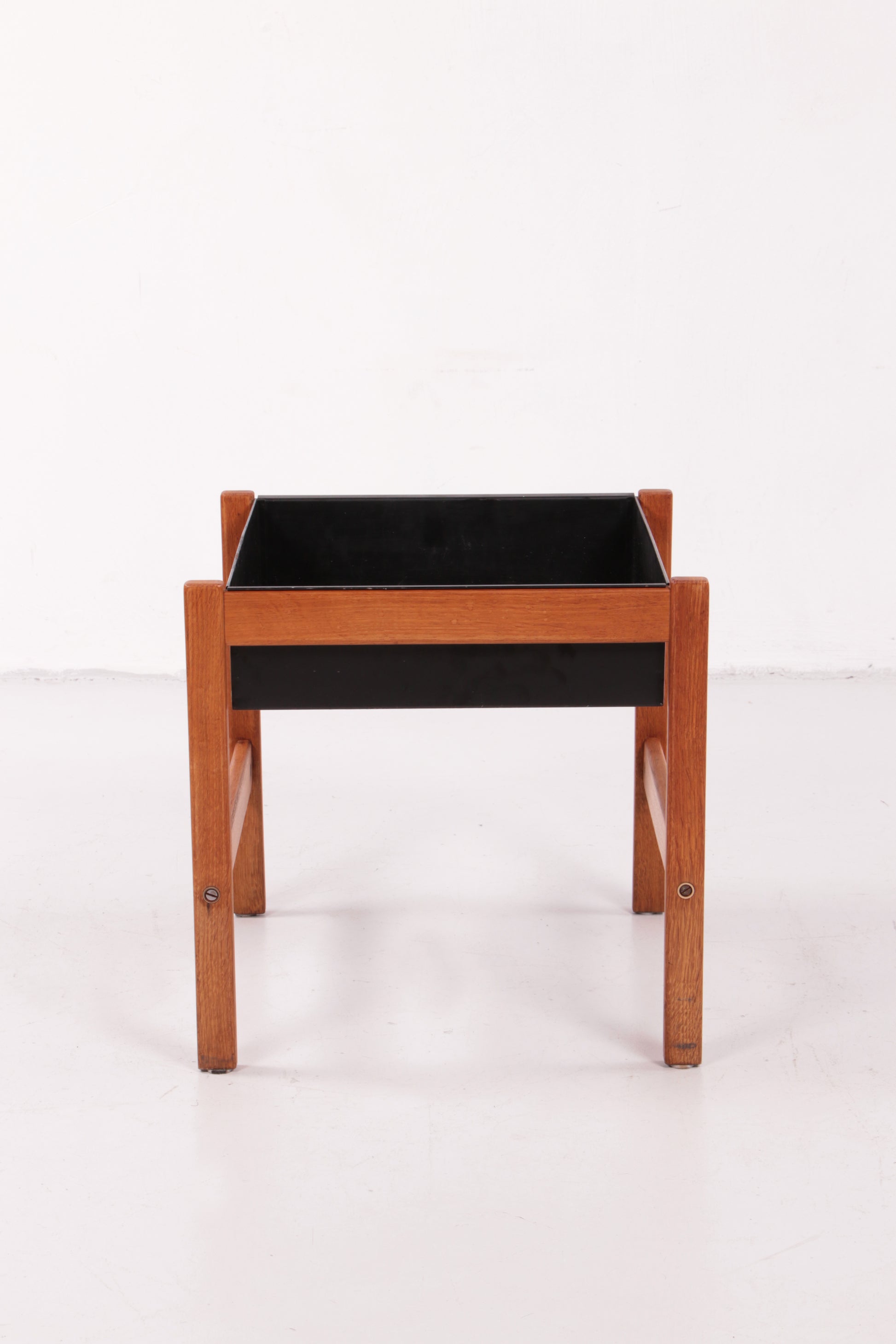 Deens Design teakhouten plantenbak.1960