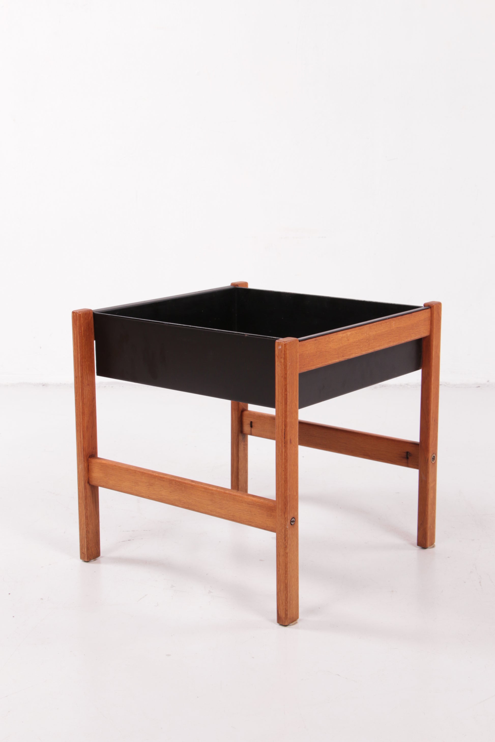 Deens Design teakhouten plantenbak.1960