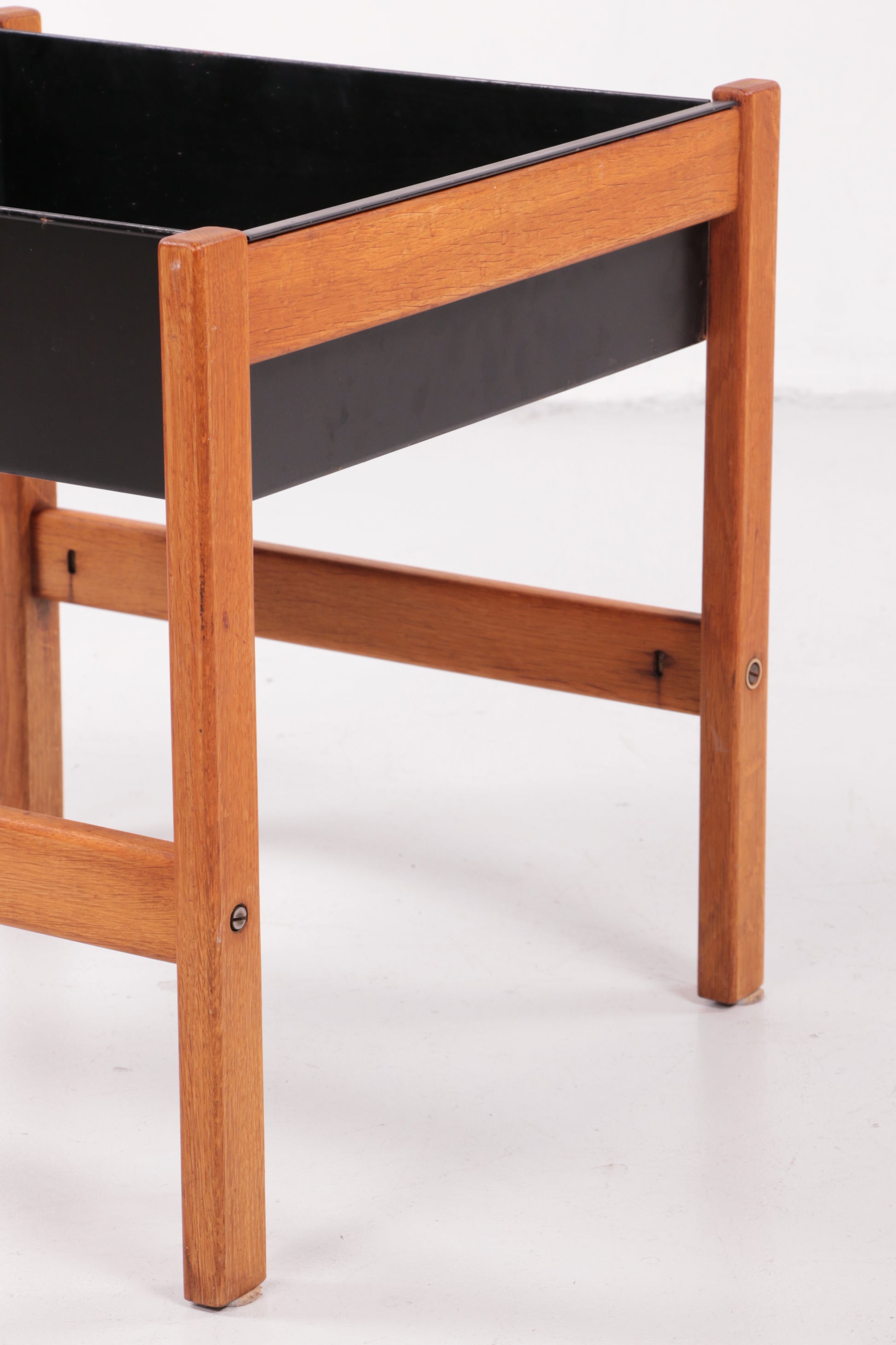 Deens Design teakhouten plantenbak.1960