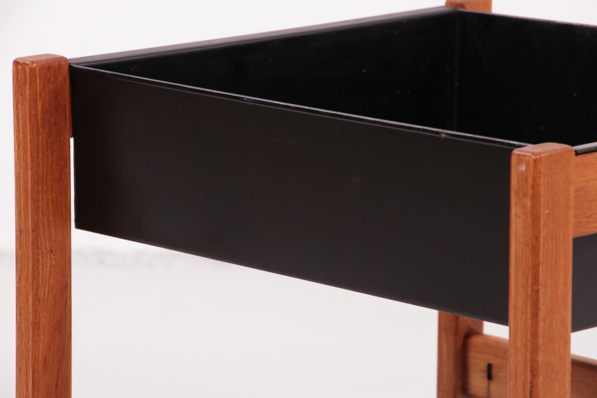 Deens Design teakhouten plantenbak.1960