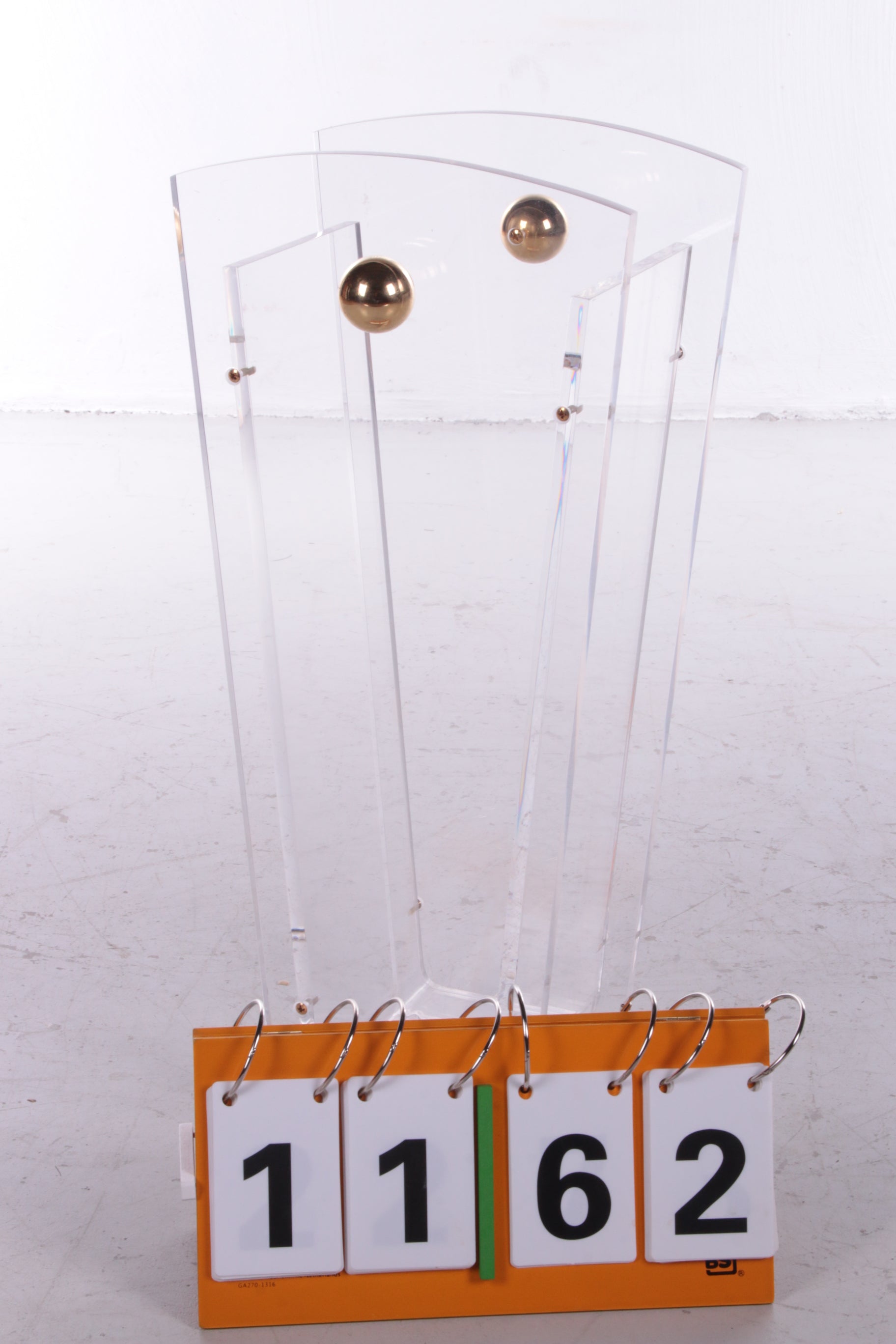 Plexieglas Paraplubak Charles Hollis Jones met messing accenten,