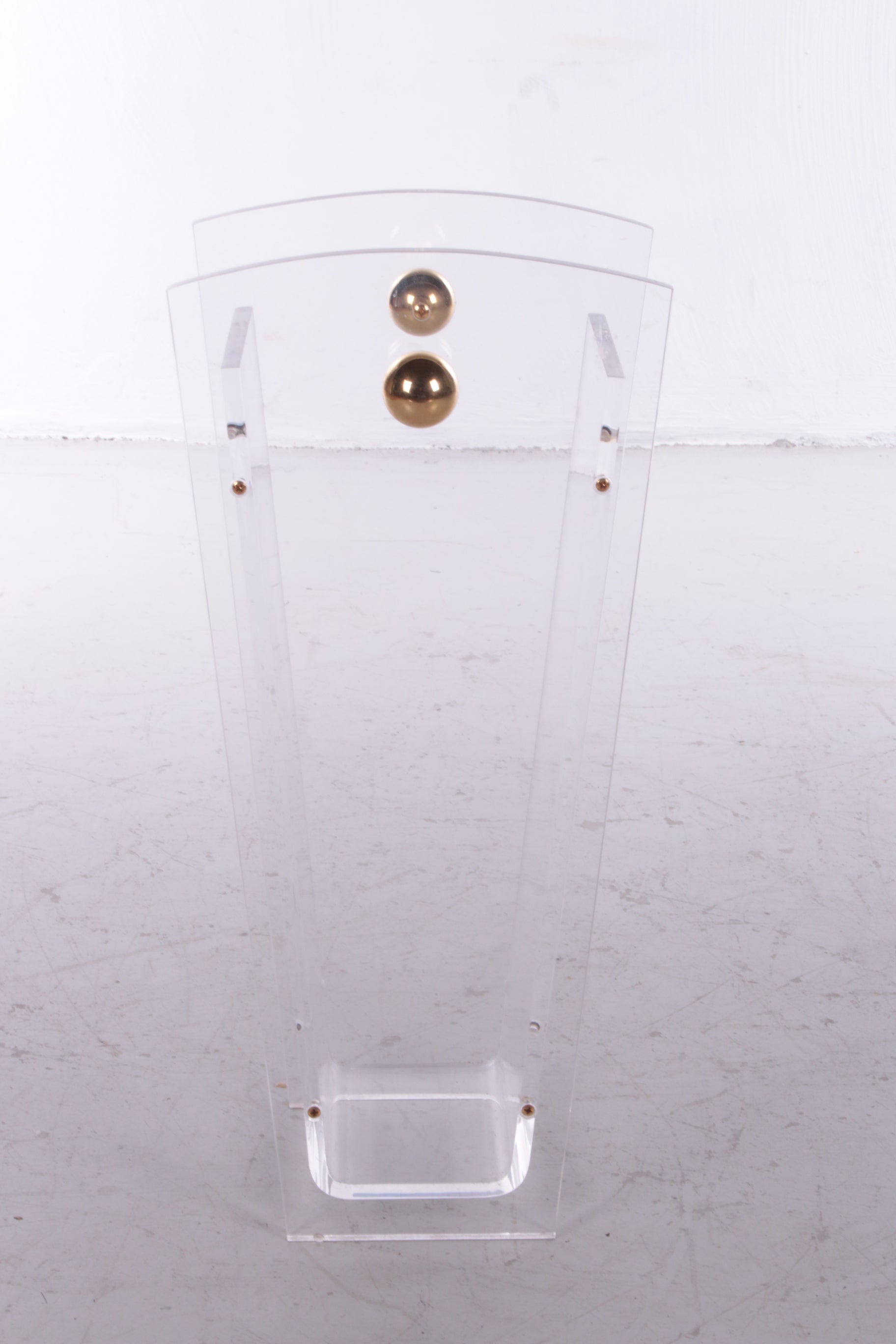 Plexieglas Paraplubak Charles Hollis Jones met messing accenten,