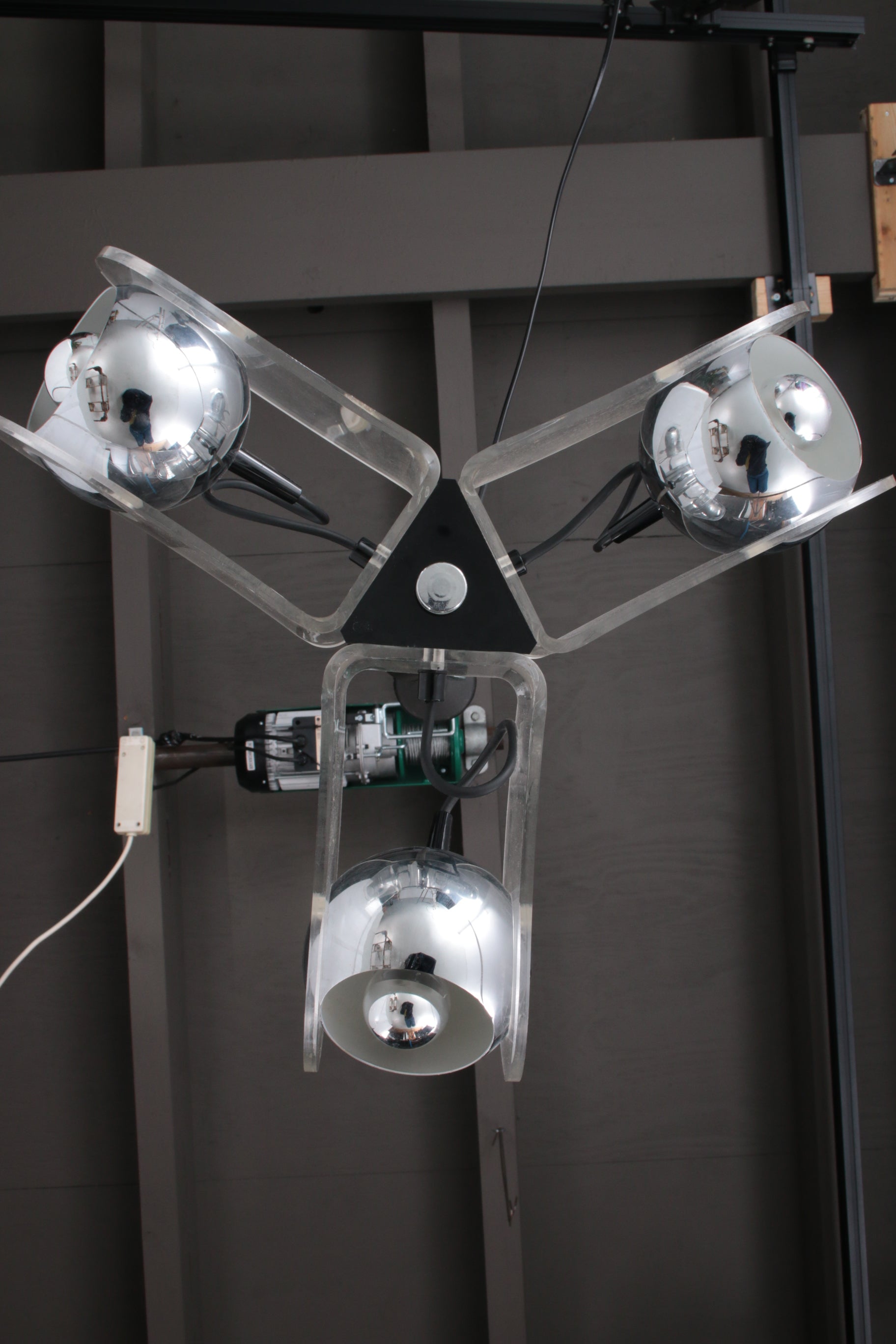 Hanglamp van Gino Sarfatti voor Arteluce Model 540 jaren60s