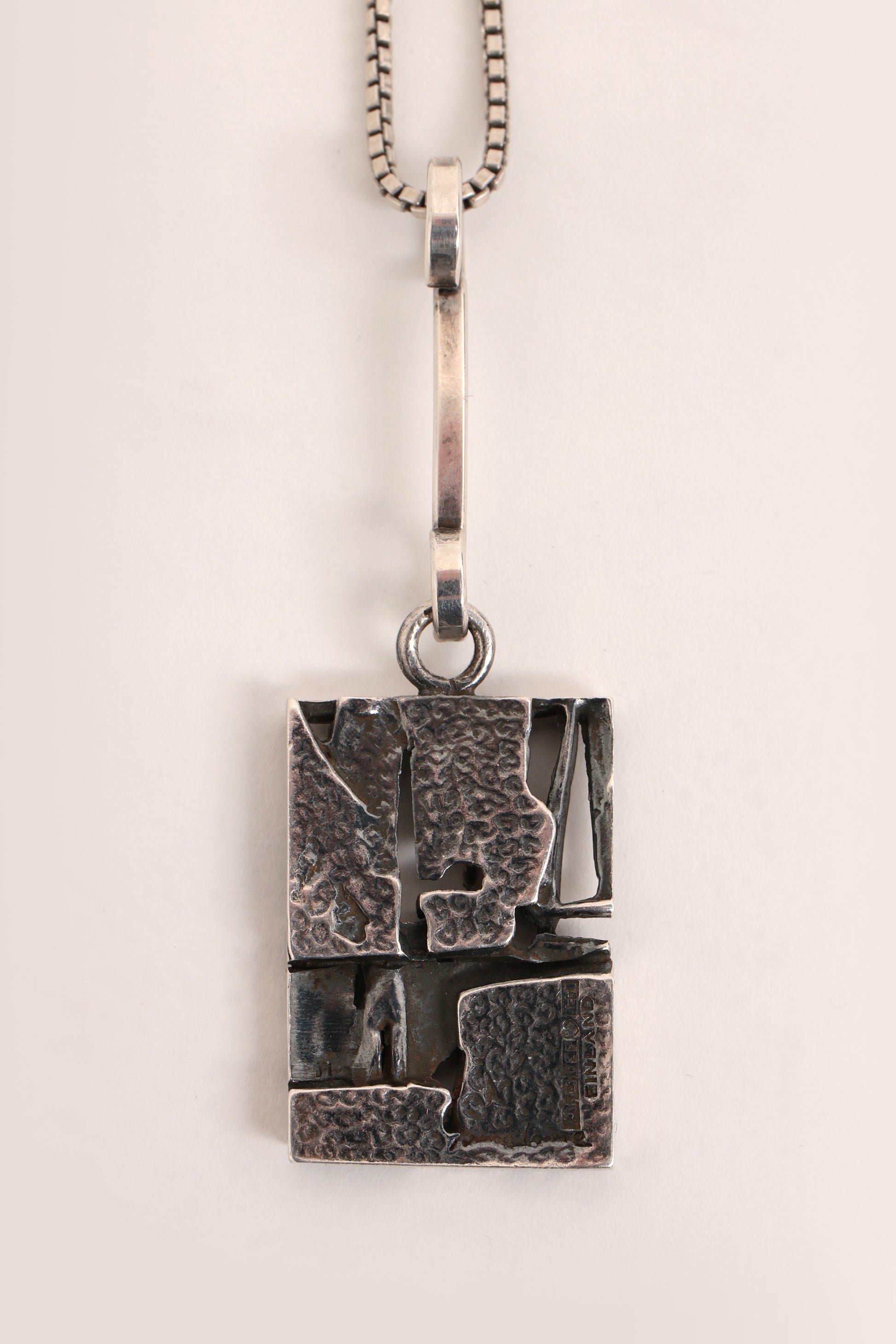 Zilveren hanger van Jorma Laine Finland,1973