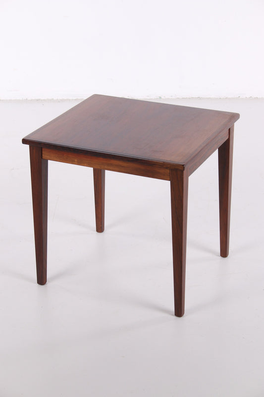 Mooi Pallisander plantentafel of bijzettafel jaren60 voorkant bovenaf