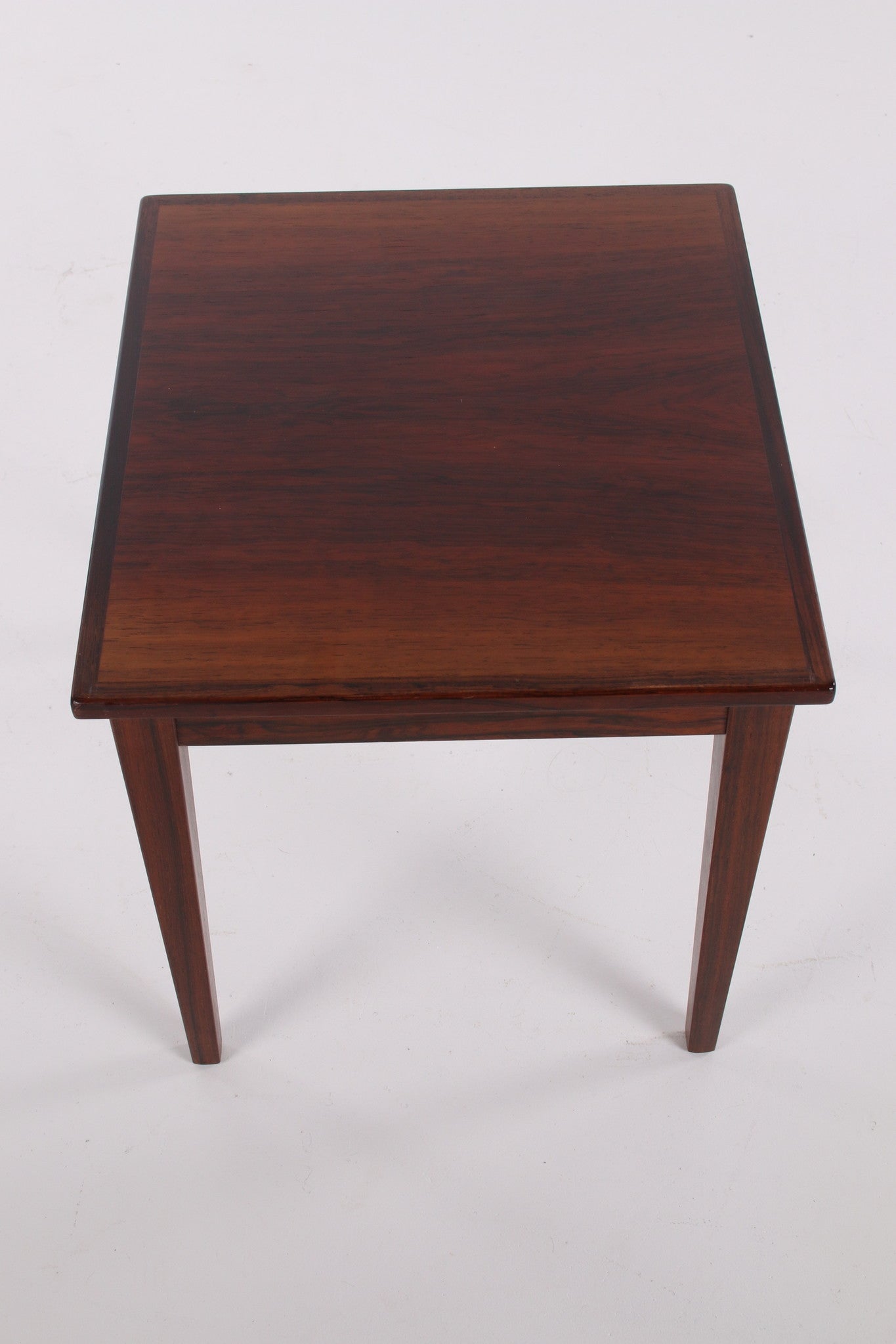 Mooi Pallisander plantentafel of bijzettafel jaren60 bovenkant