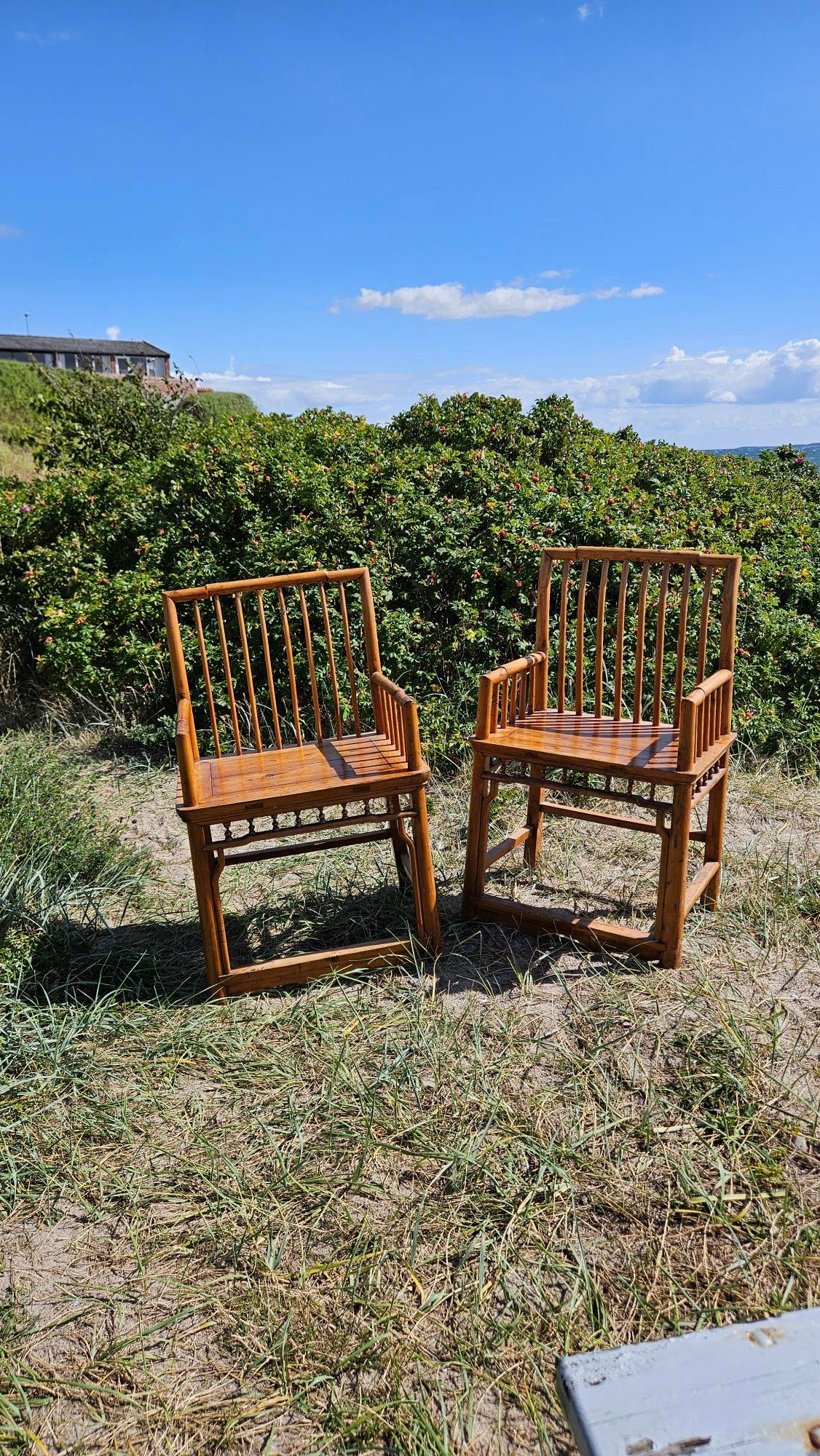Rare Hongmu Comb-Back Armchairs, Hand-Carved, Late Qing Dynasty, Asia