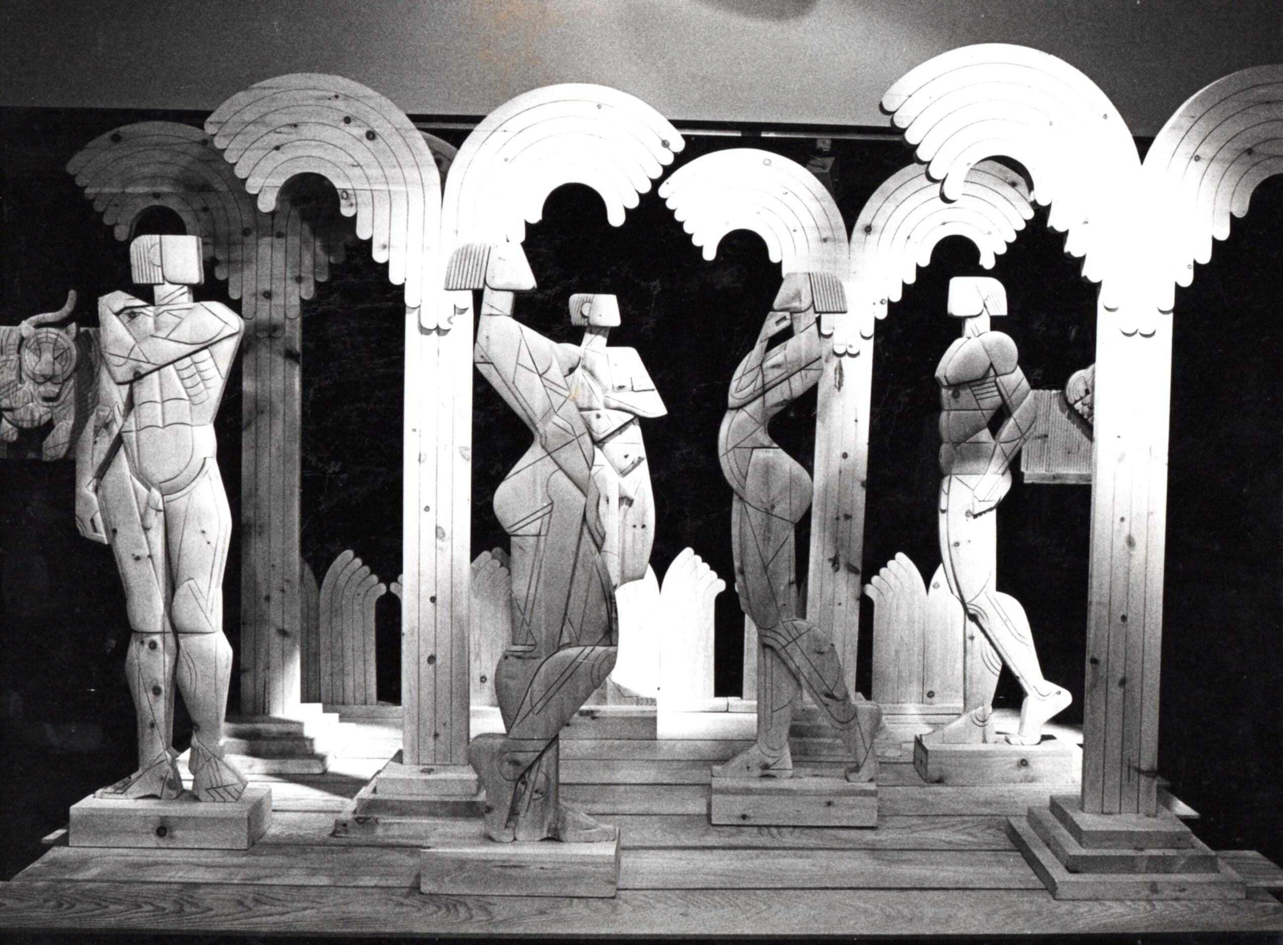 Giorgio Rastelli’s “Adam and Eve Under the Palm Tree” from the Safari Series