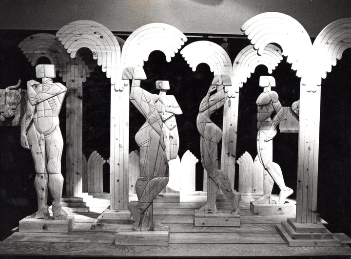 Giorgio Rastelli’s “Adam and Eve Under the Palm Tree” from the Safari Series