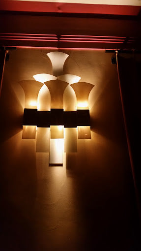 Zeer Exclusieve Wandlamp uit Theater Thalia,Art Deco