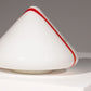 "Renato Toso for Leucos Murano Glass Pyramid Table Lamp, 1970s"