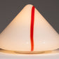 "Renato Toso for Leucos Murano Glass Pyramid Table Lamp, 1970s"