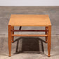 Danish Safari Coffee Table Oak with Leather by Kaare Klint