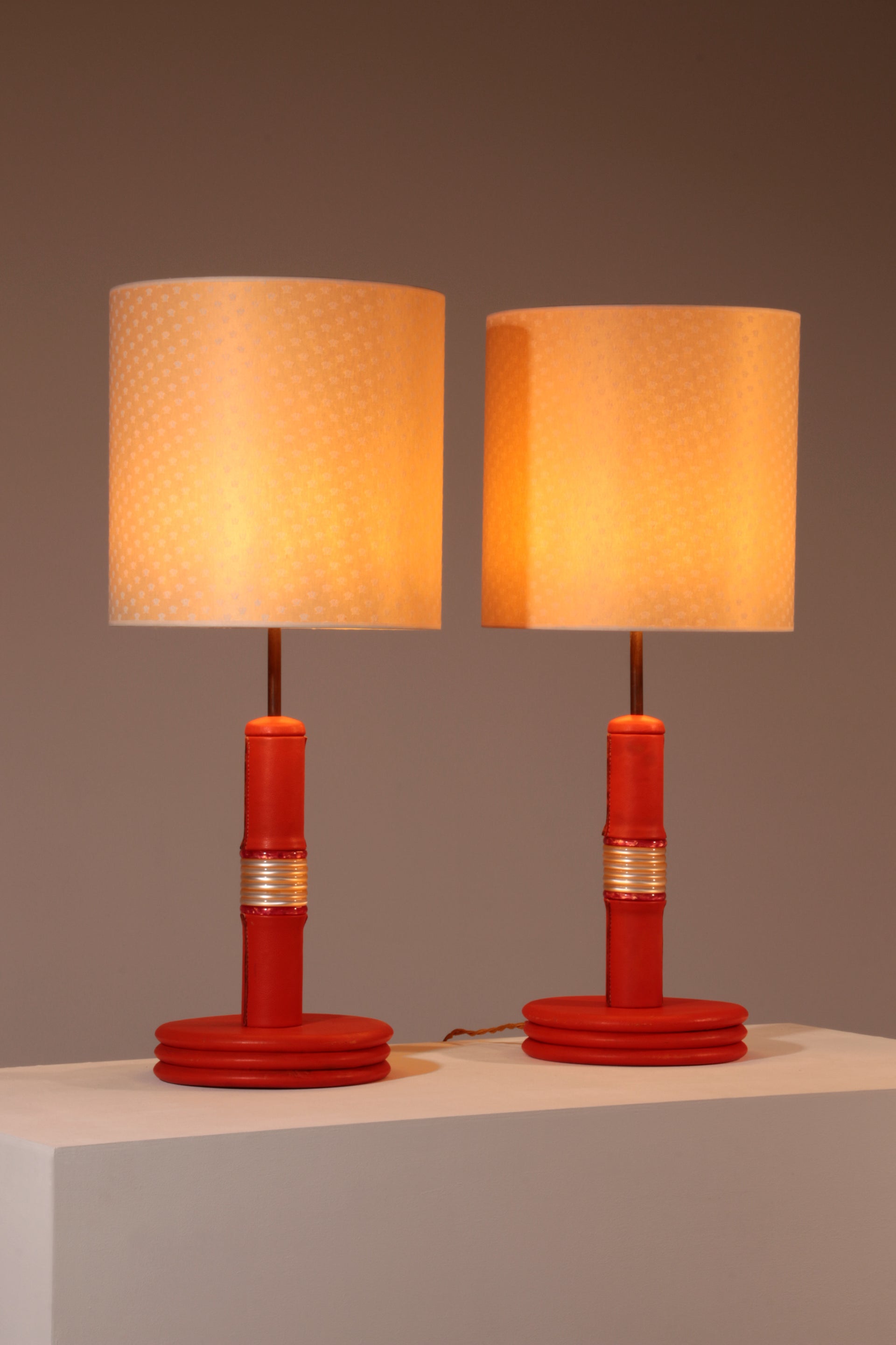 Stunning Set of Two 1960s French Lamp Bases