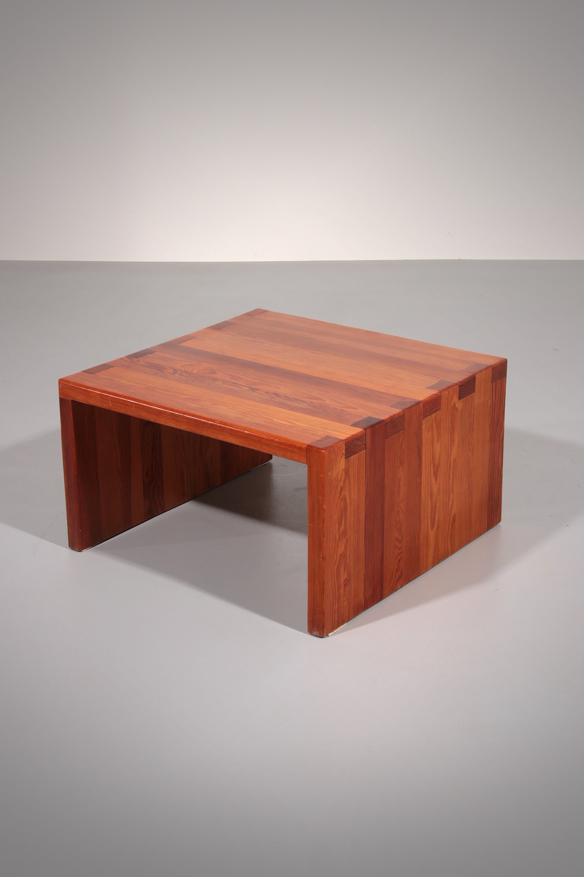 Vintage Pine Coffee Table style from ate van apeldoorn 1970