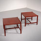 Mid-Century Danish Teak Side Tables by Illums Bolighus