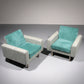 Artifort Armchairs Model 410 from Theo Ruth 1950 2 chairs