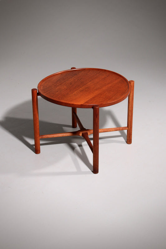 Vintage Hans J. Wegner AT35 Side table in teak Andreas Tuck,1945 Denmark.
