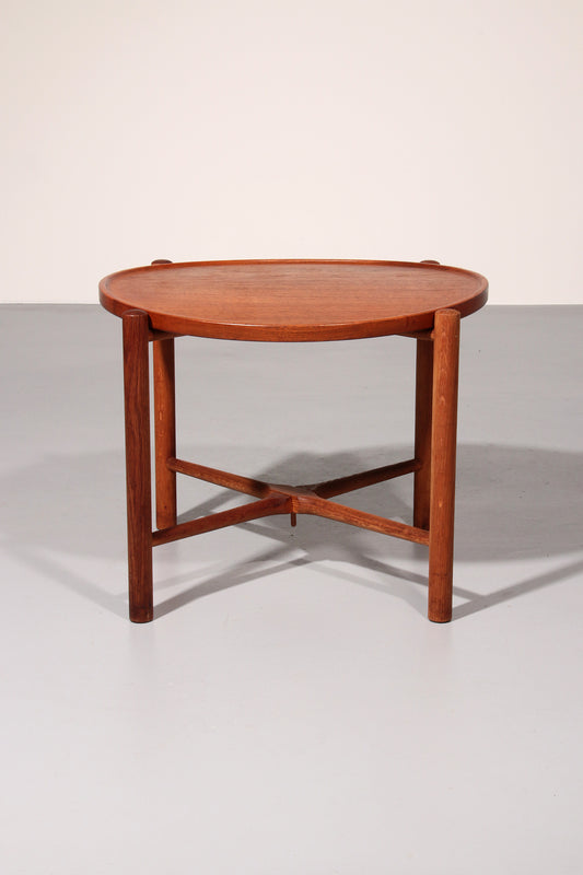 Vintage Hans J. Wegner AT35 Side table in teak Andreas Tuck,1945 Denmark.