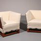 The spanish arm chairs from Elias Barup for Gärsnäs Sweden 1930
