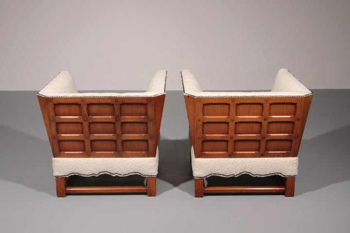 The spanish arm chairs from Elias Barup for Gärsnäs Sweden 1930