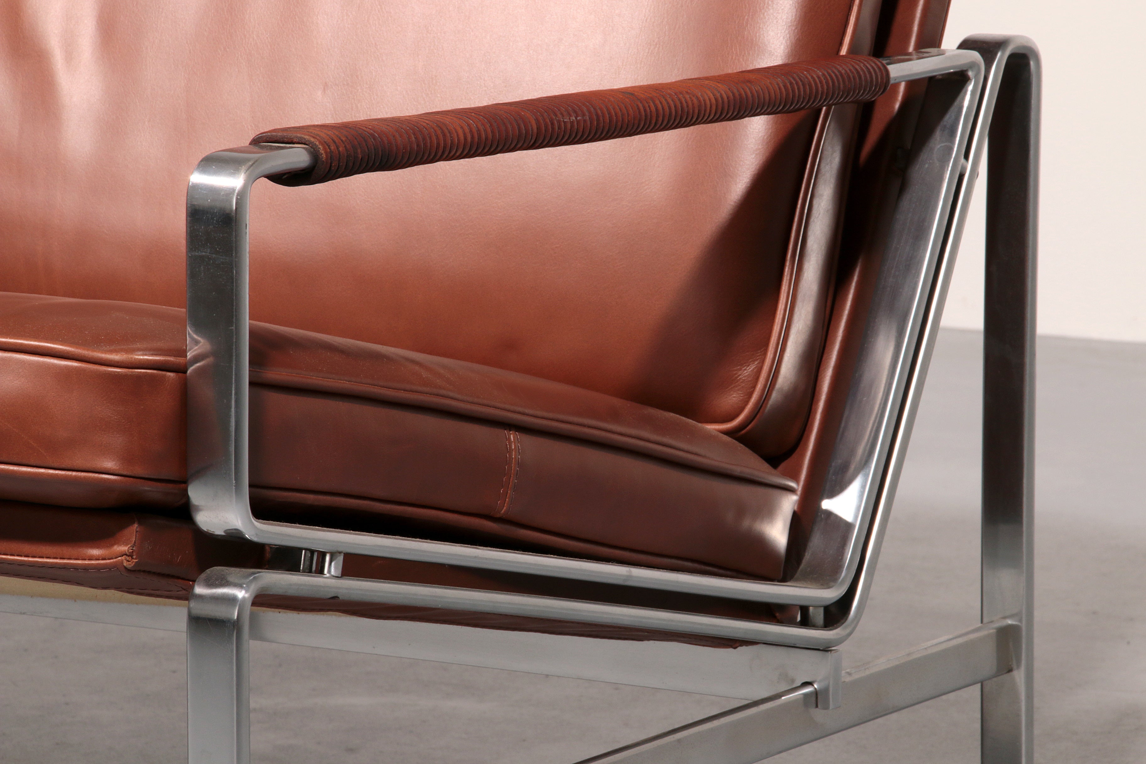 Fabricius & Kastholm FK 6720 Leather Sofa - Brown, Danish Design