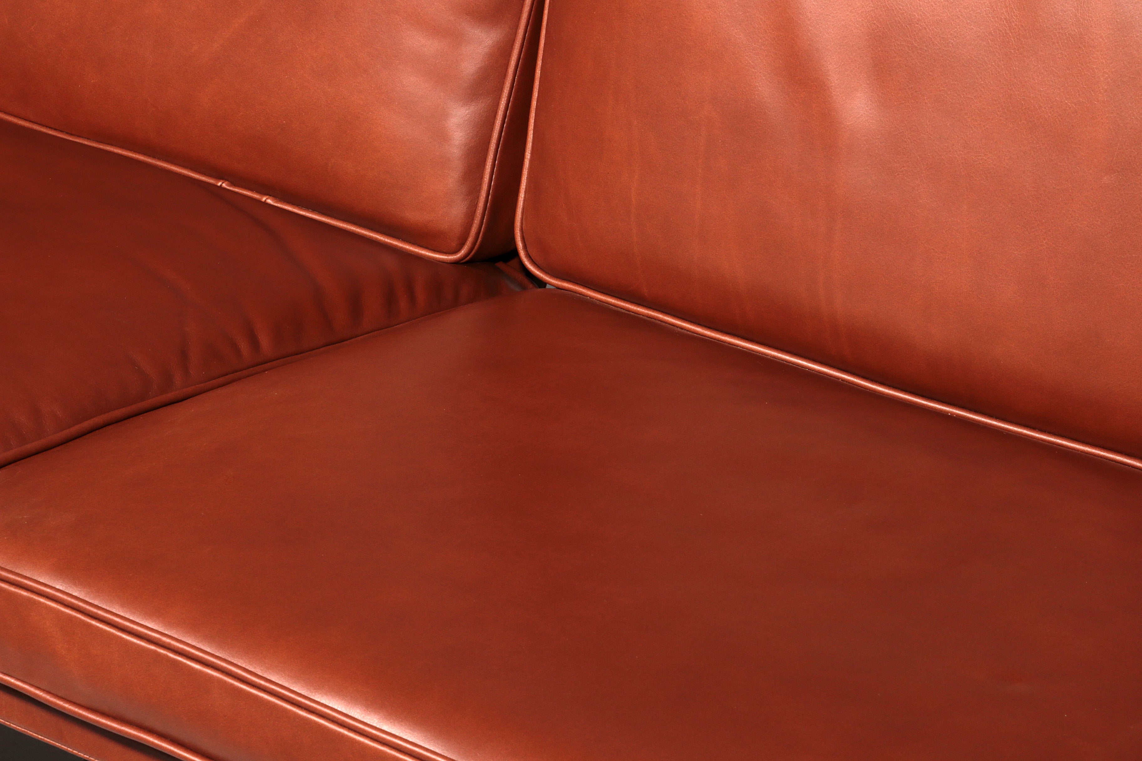 Fabricius & Kastholm FK 6720 Leather Sofa - Brown, Danish Design
